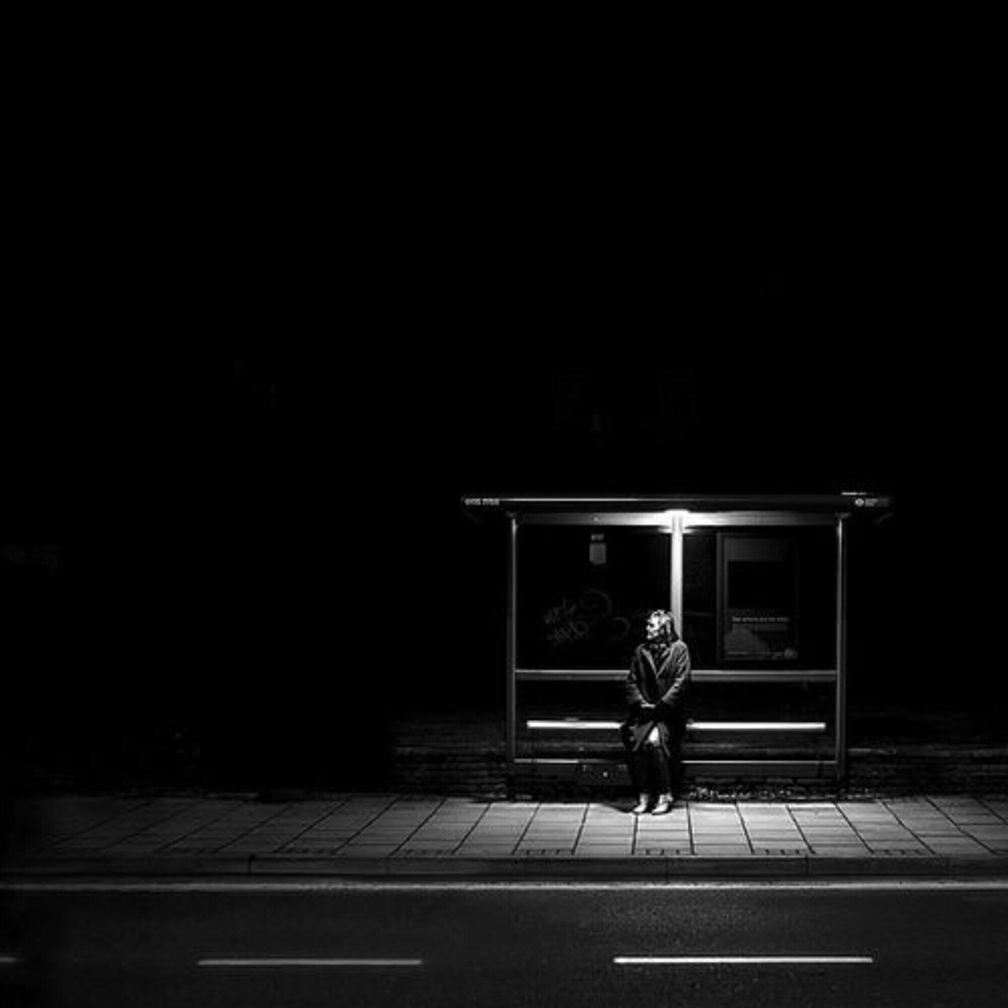 Камера ночного видения тесла. Остановка силуэт. Фонарь ночью. В парке в полной темноте сиренево светился снег и на нем. Гдз по родному русскому языку 9 класс.