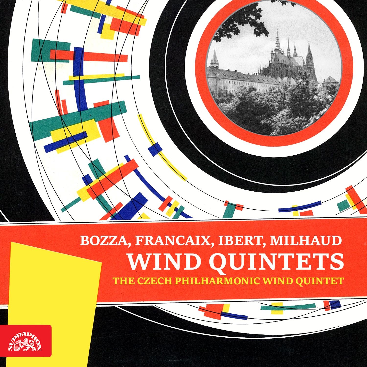 Постер альбома Bozza, Francaix, Ibert, Milhaud: Wind quintets
