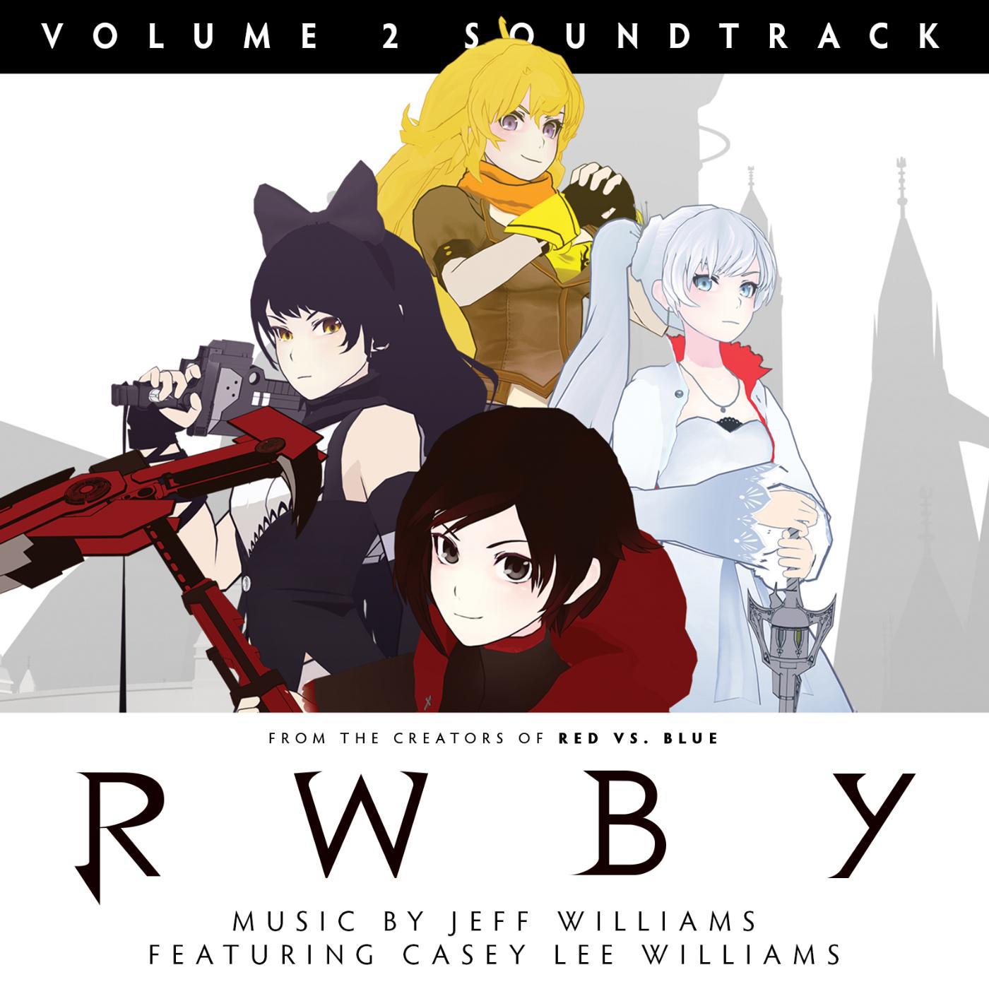 Постер альбома RWBY, Vol. 2 (Music from the Rooster Teeth Series)