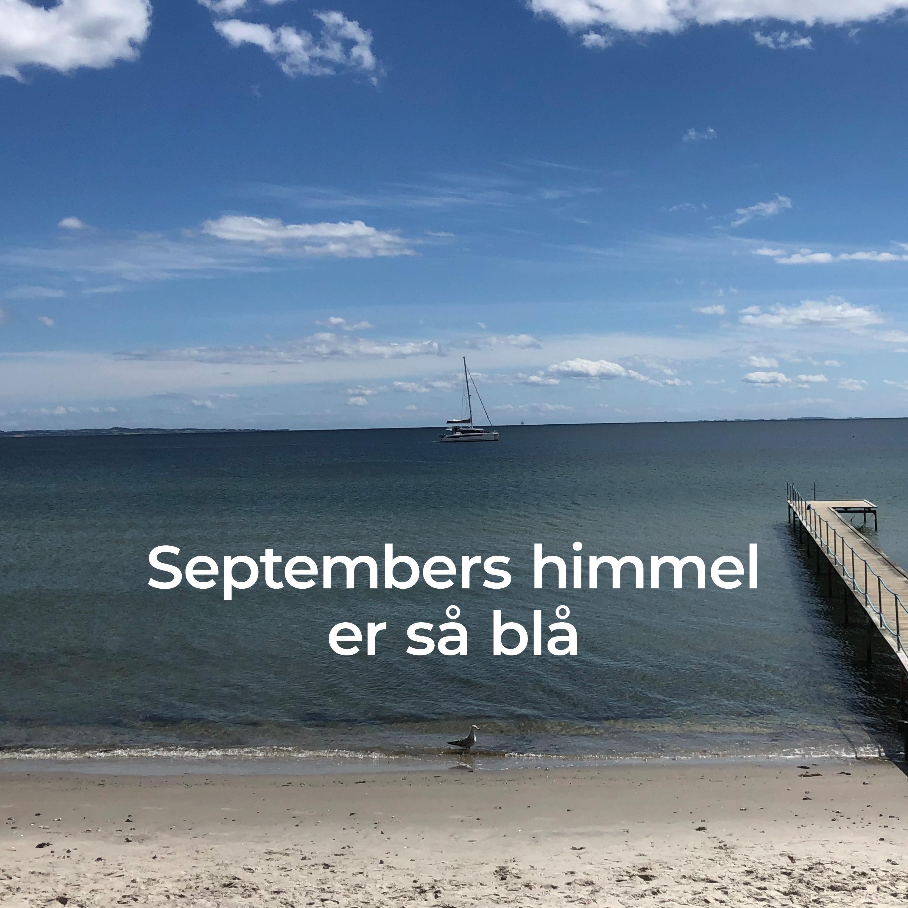 Постер альбома Septembers himlen er så blå