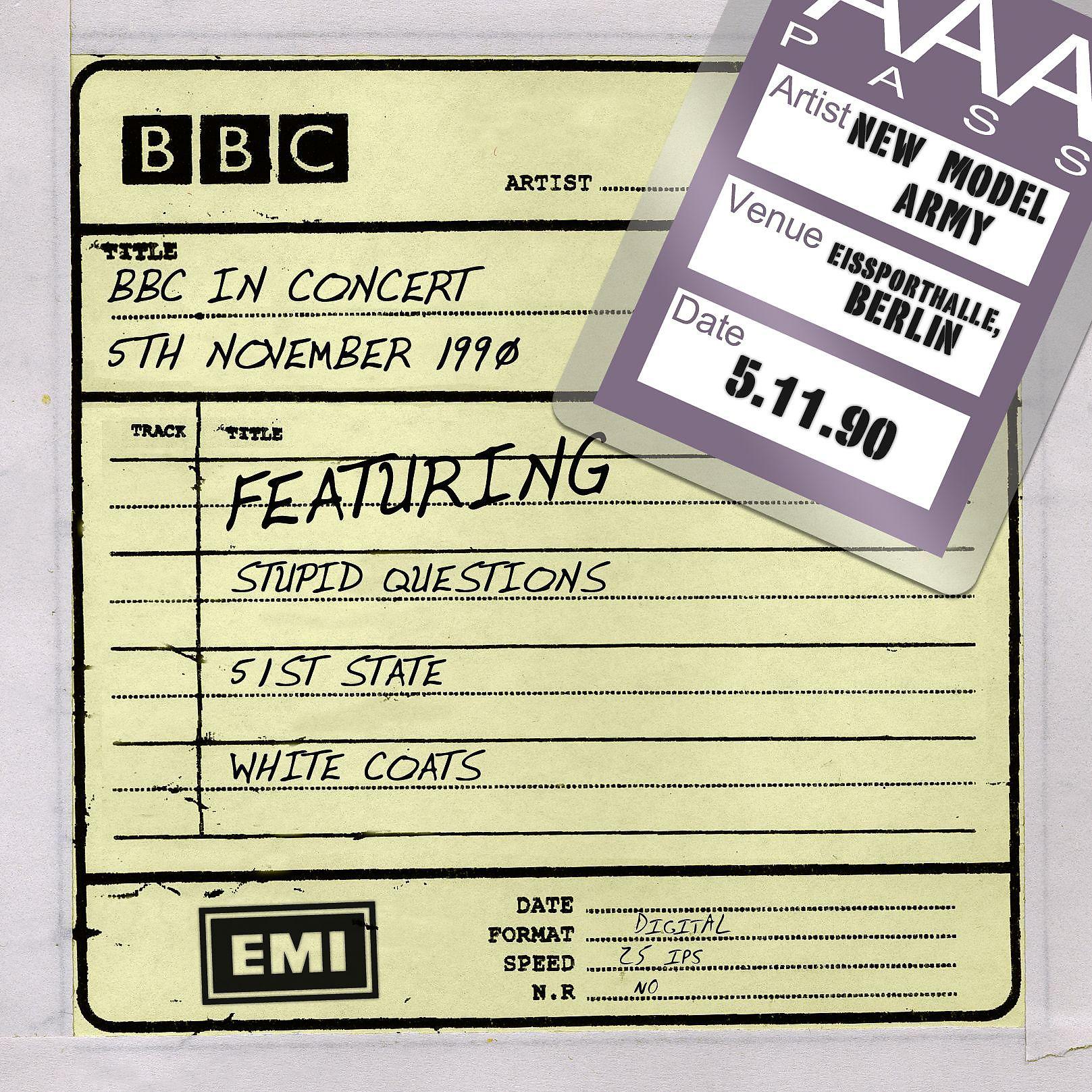 Постер альбома BBC In Concert [5th November 1990] (5th November 1990)