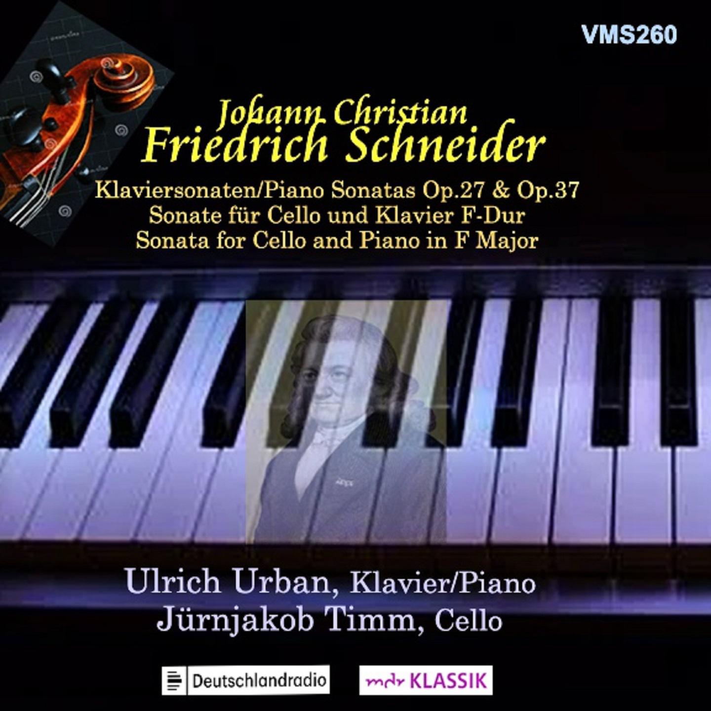 Постер альбома Friedrich Schneider - Piano Sonatas