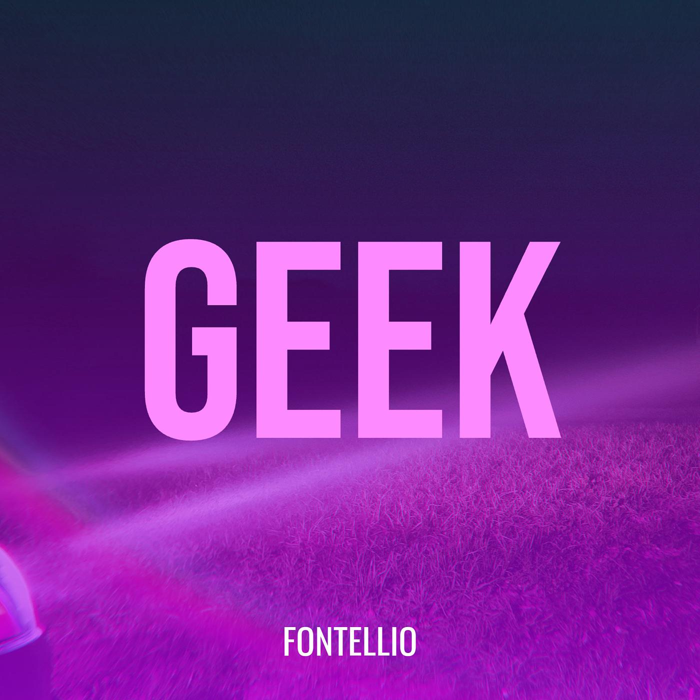 Постер альбома Geek