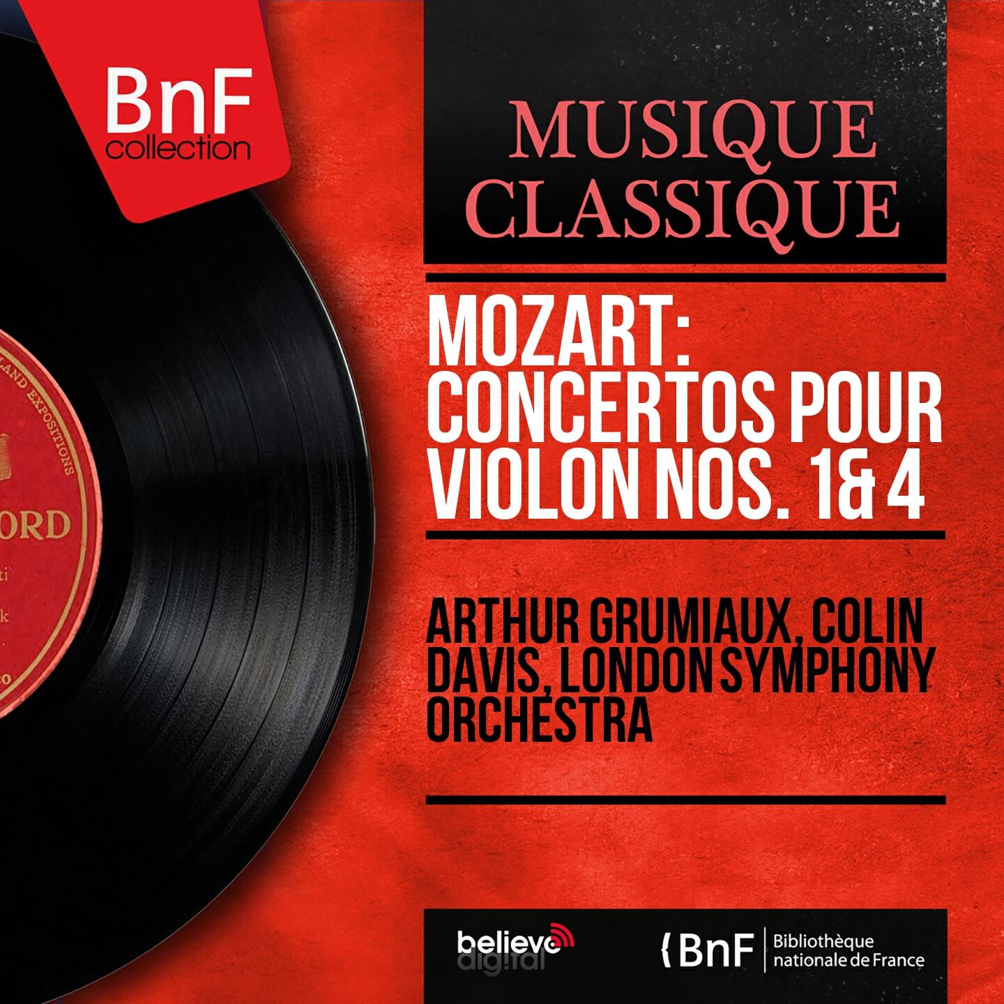 Arthur Grumiaux - Concerto pour violon No. 1 in B-Flat Major, K. 207: III. Presto