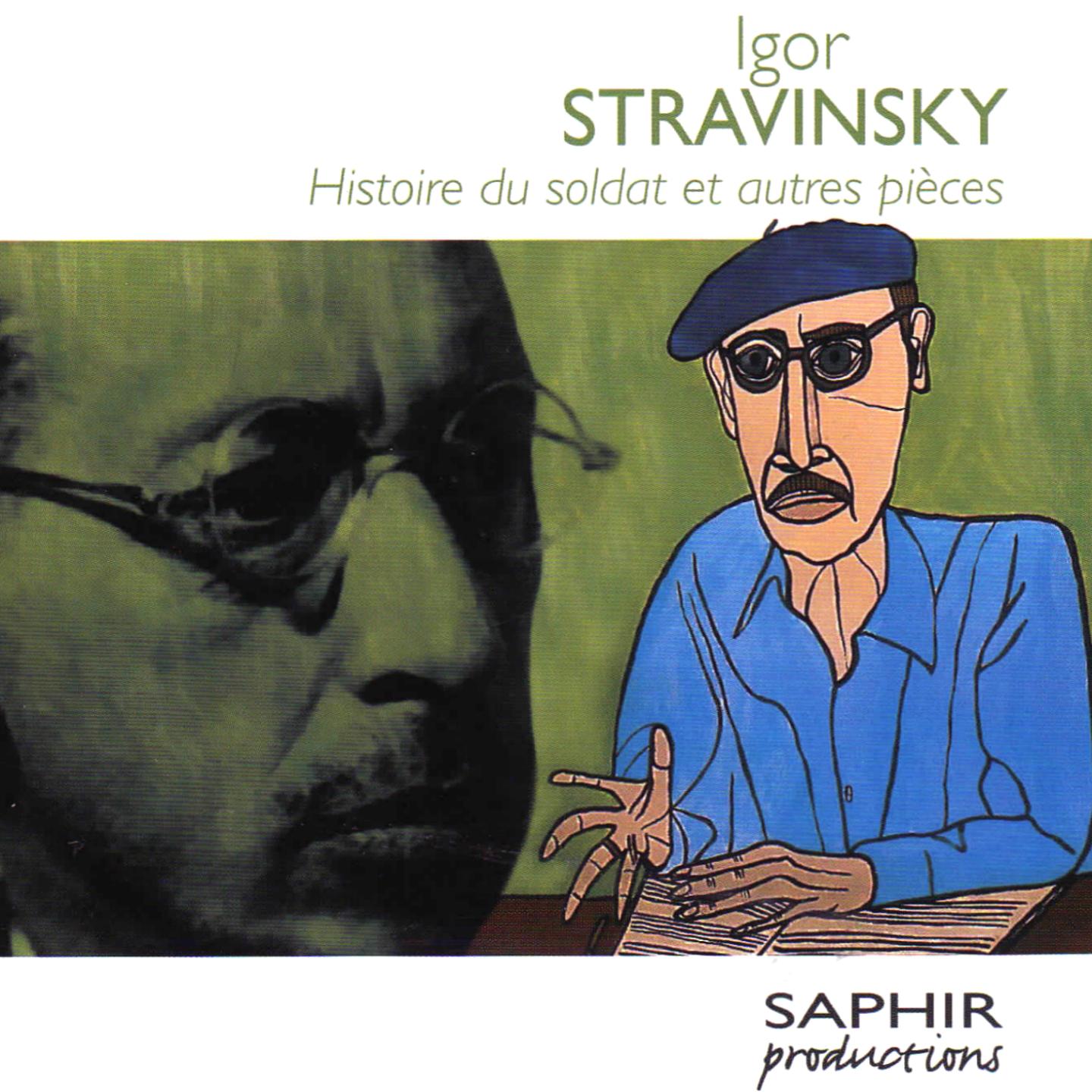 Постер альбома Stravinsky: Histoire du soldat & autres pièces