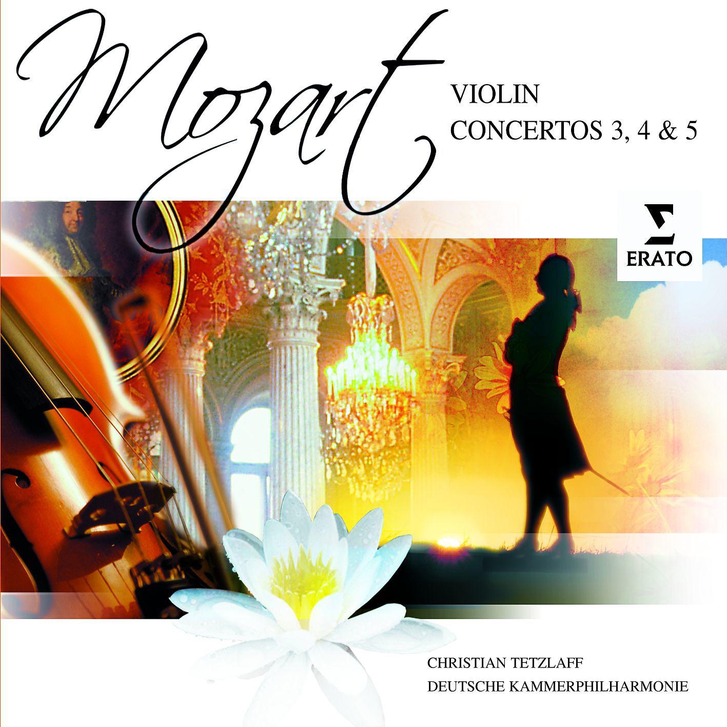 Постер альбома Mozart: Violin Concertos 3, 4 & 5