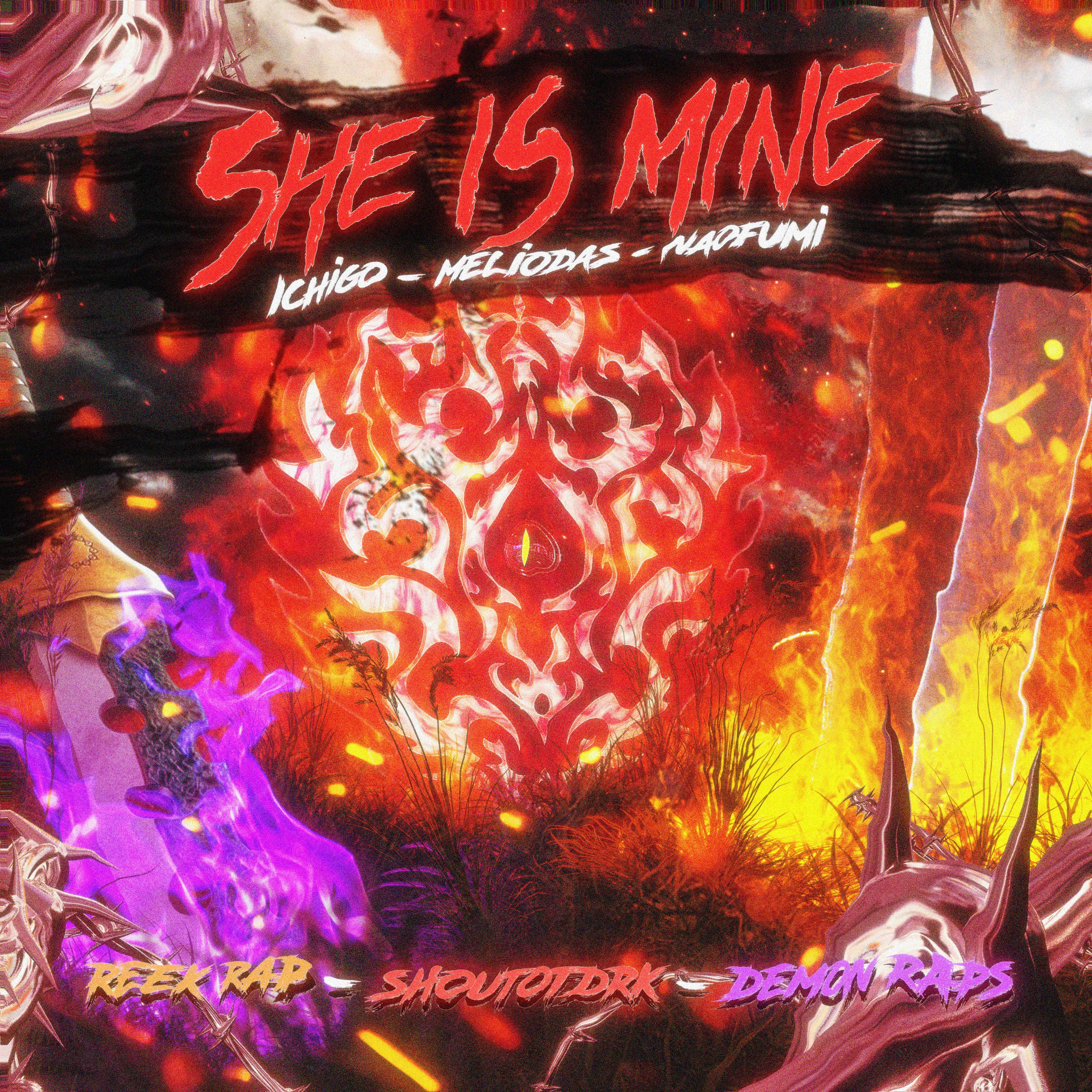 Постер альбома She Is Mine (Ichigo, Meliodas e Naofumi)