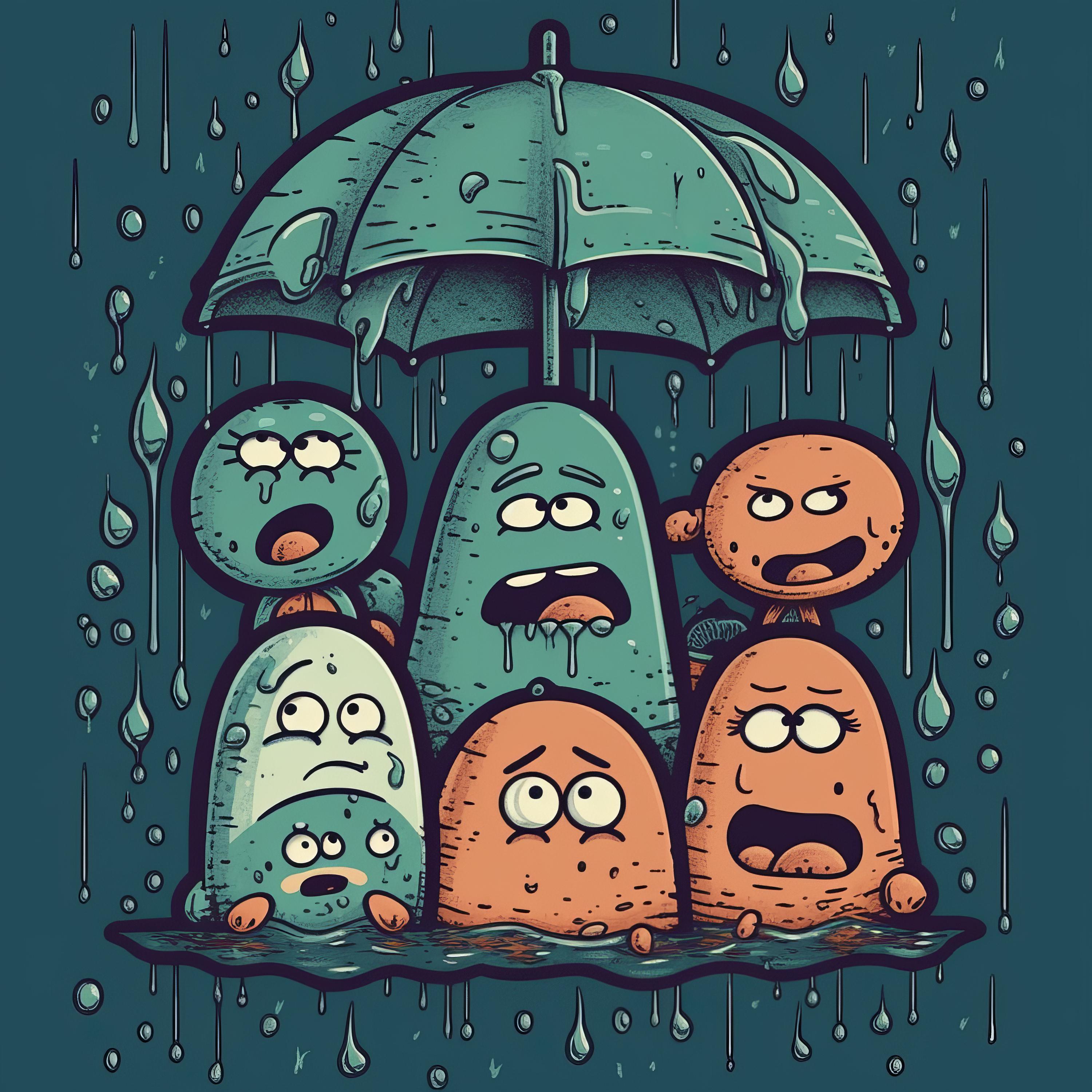 Постер альбома All Night Raindrops