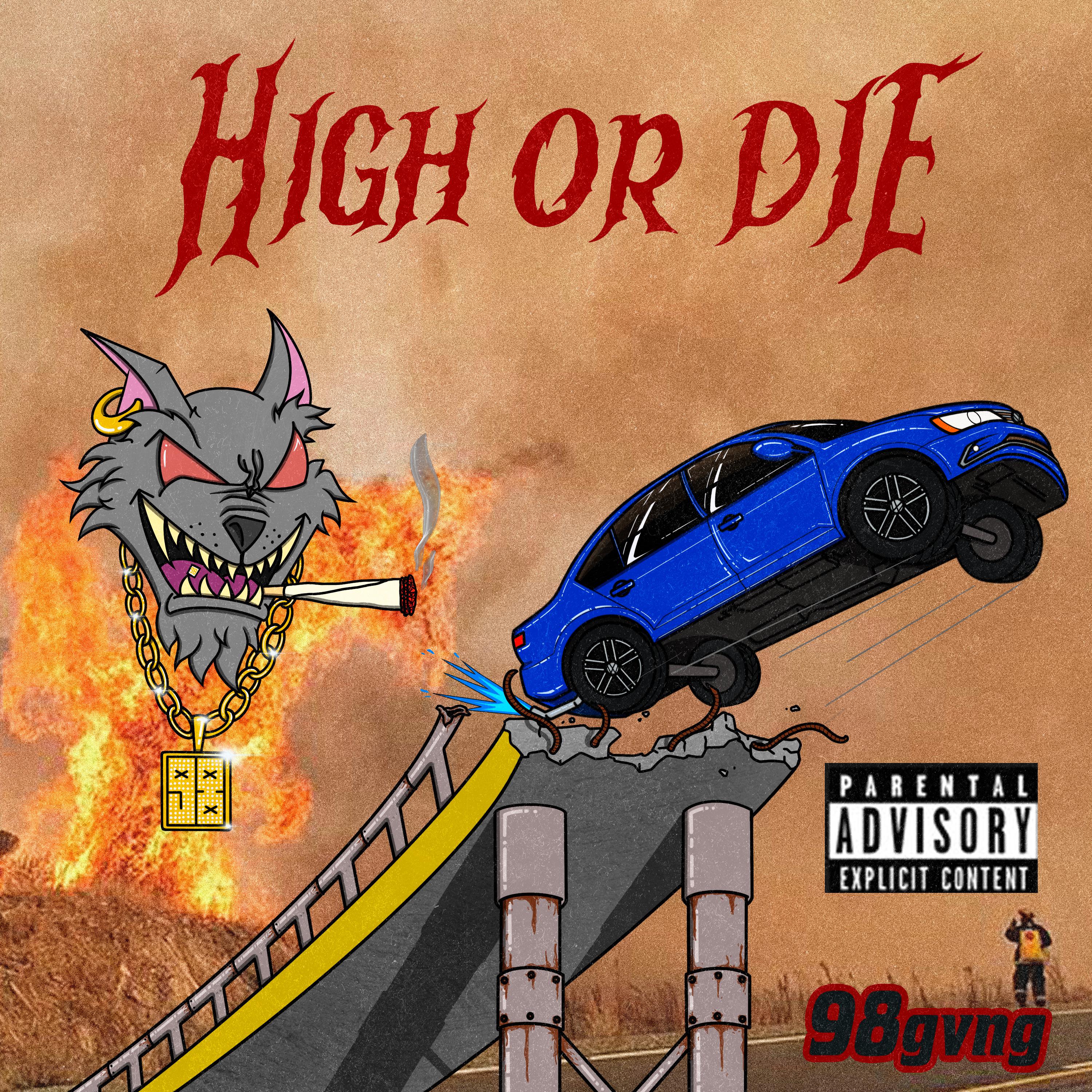 Постер альбома High or Die