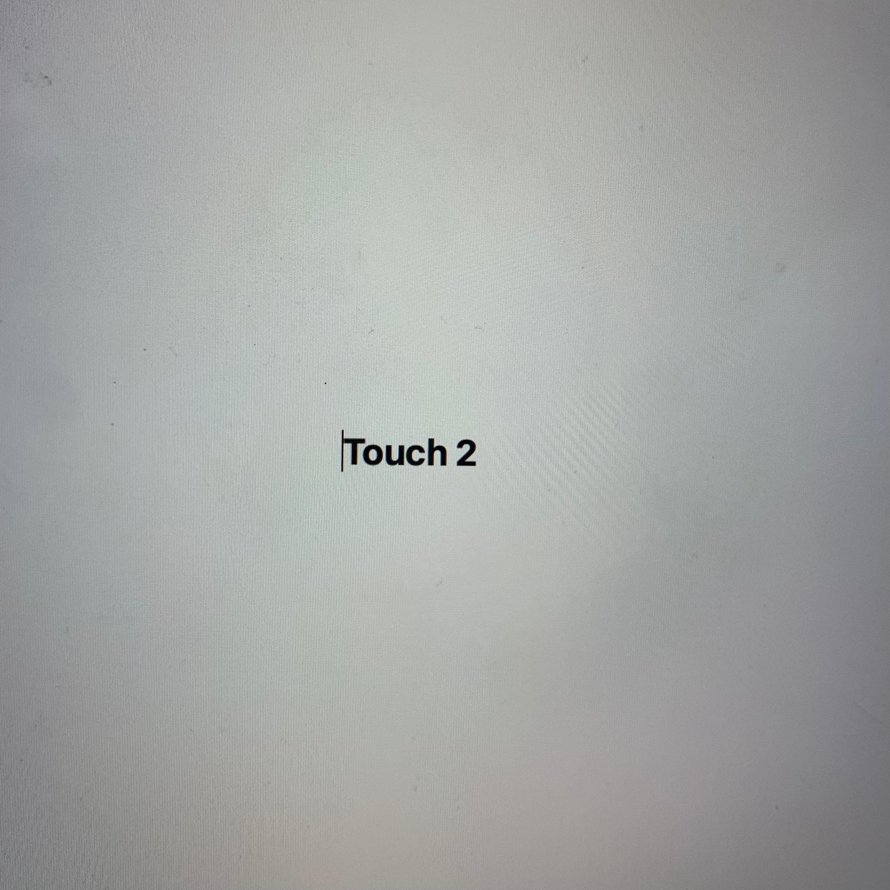 Постер альбома Touch 2