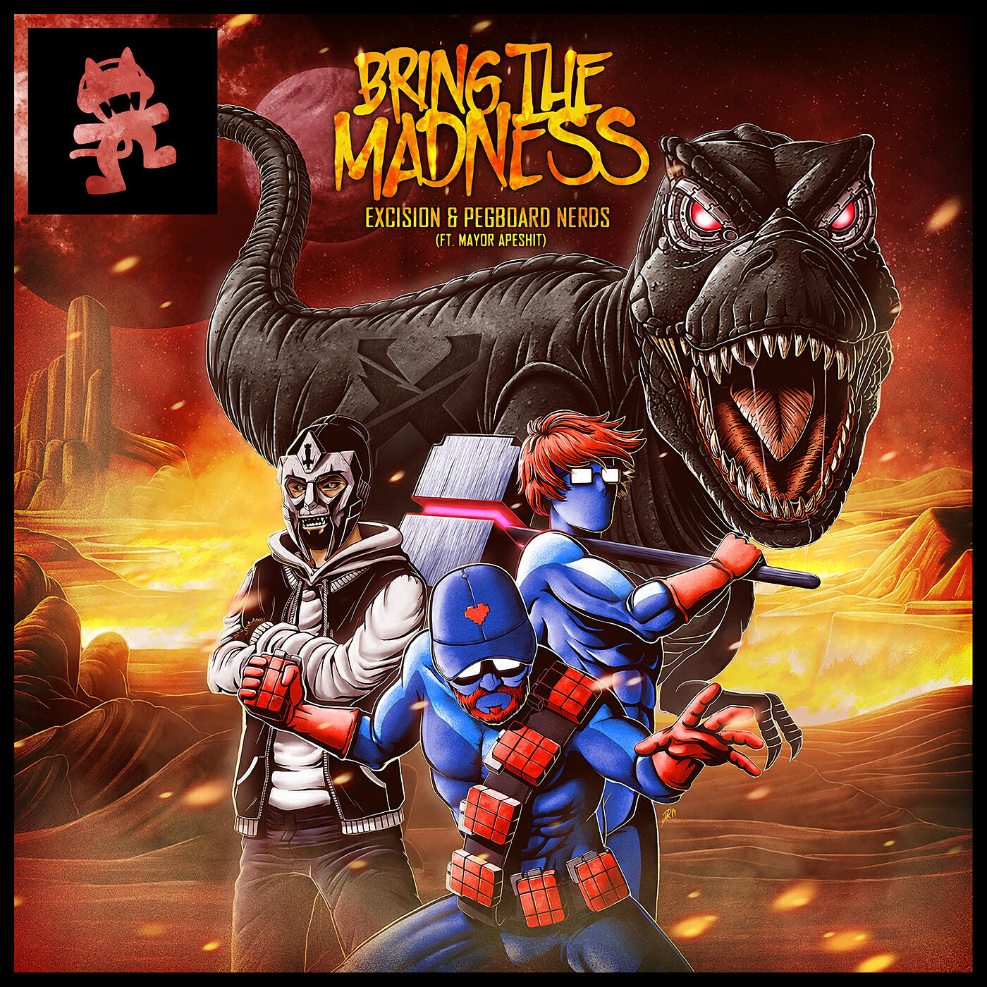 Excision & Pegboard Nerds - Bring the Madness (feat. Mayor Apeshit)
