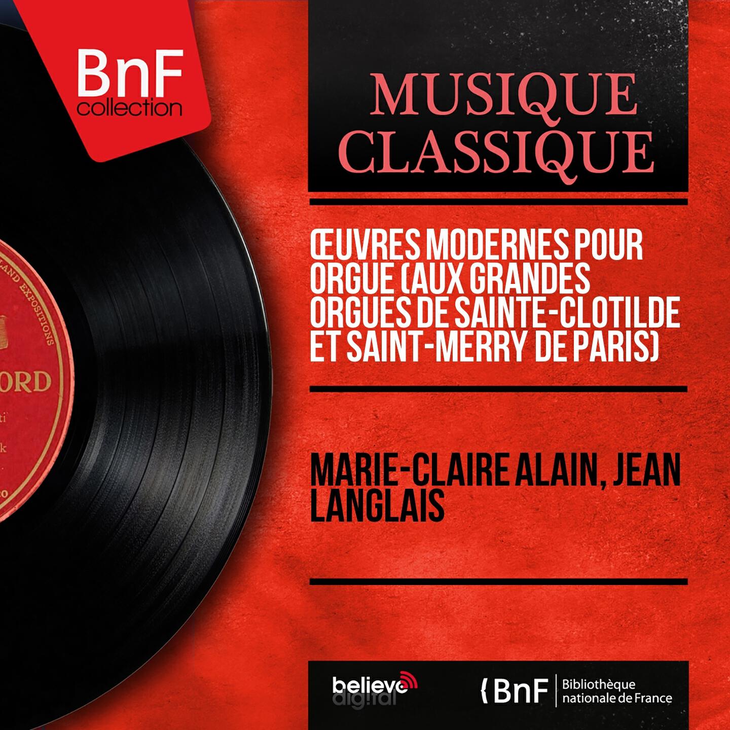 Marie-Claire Alain - Suite médiévale en forme de messe basse, Op. 56: Acclamations carolingiennes