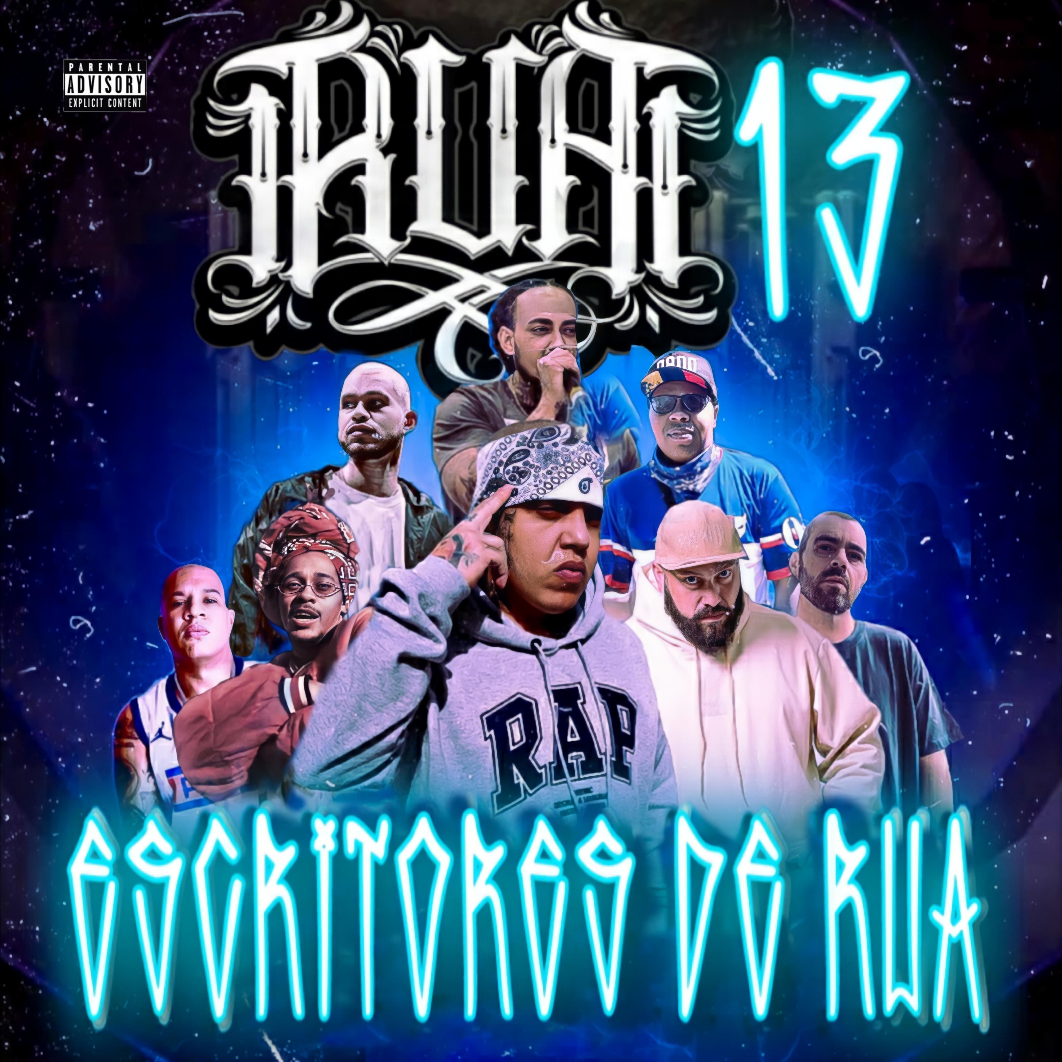 Постер альбома R.U.A 13 Escritores de Rua