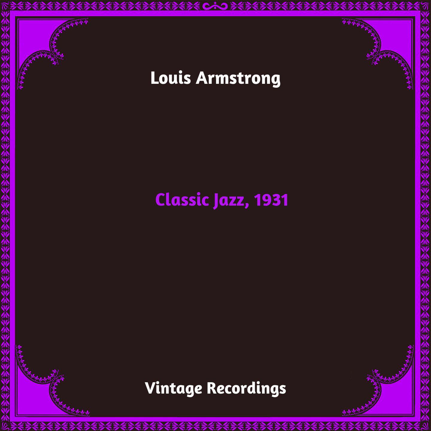 Постер альбома Classic Jazz, 1931