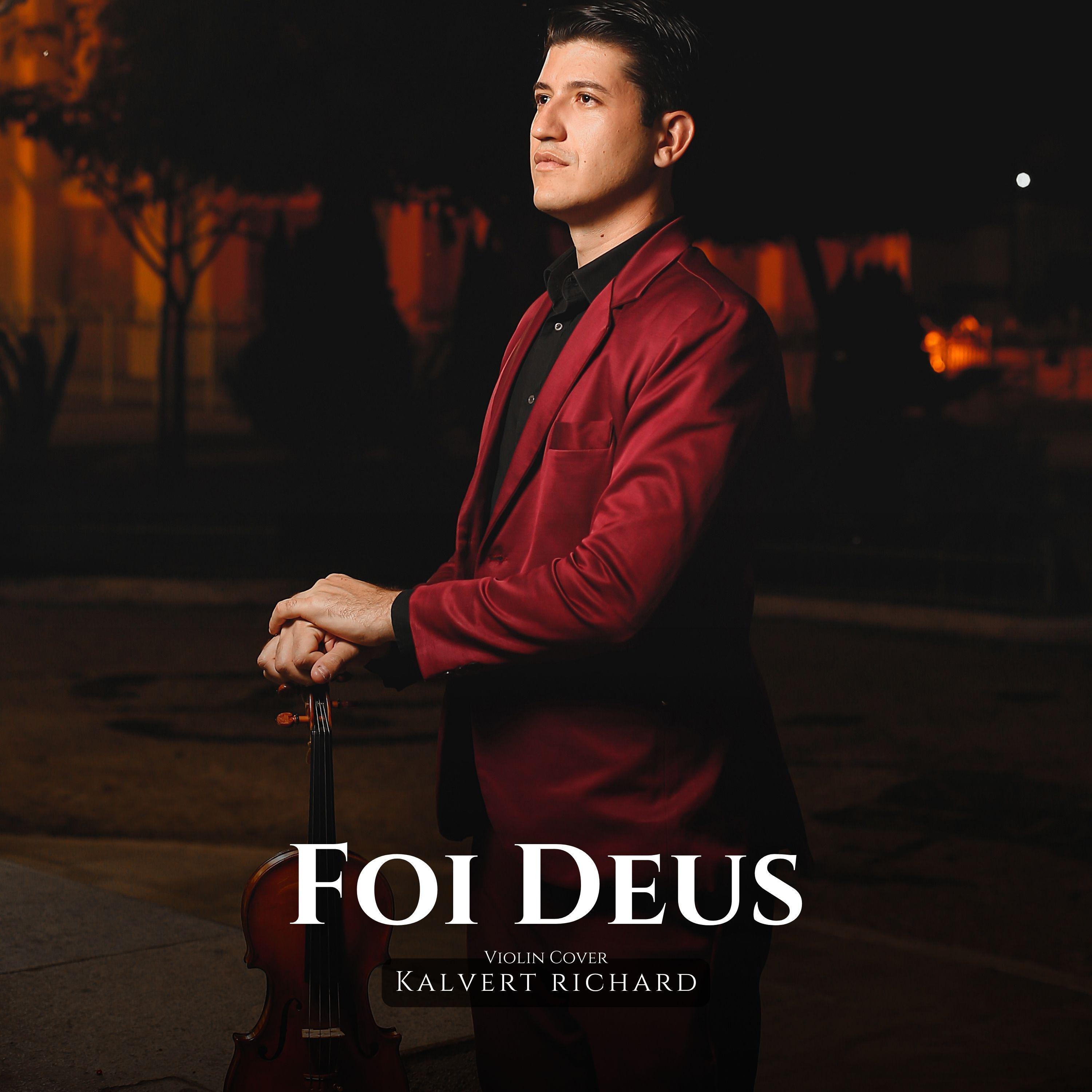 Постер альбома Foi Deus (Violin Cover)