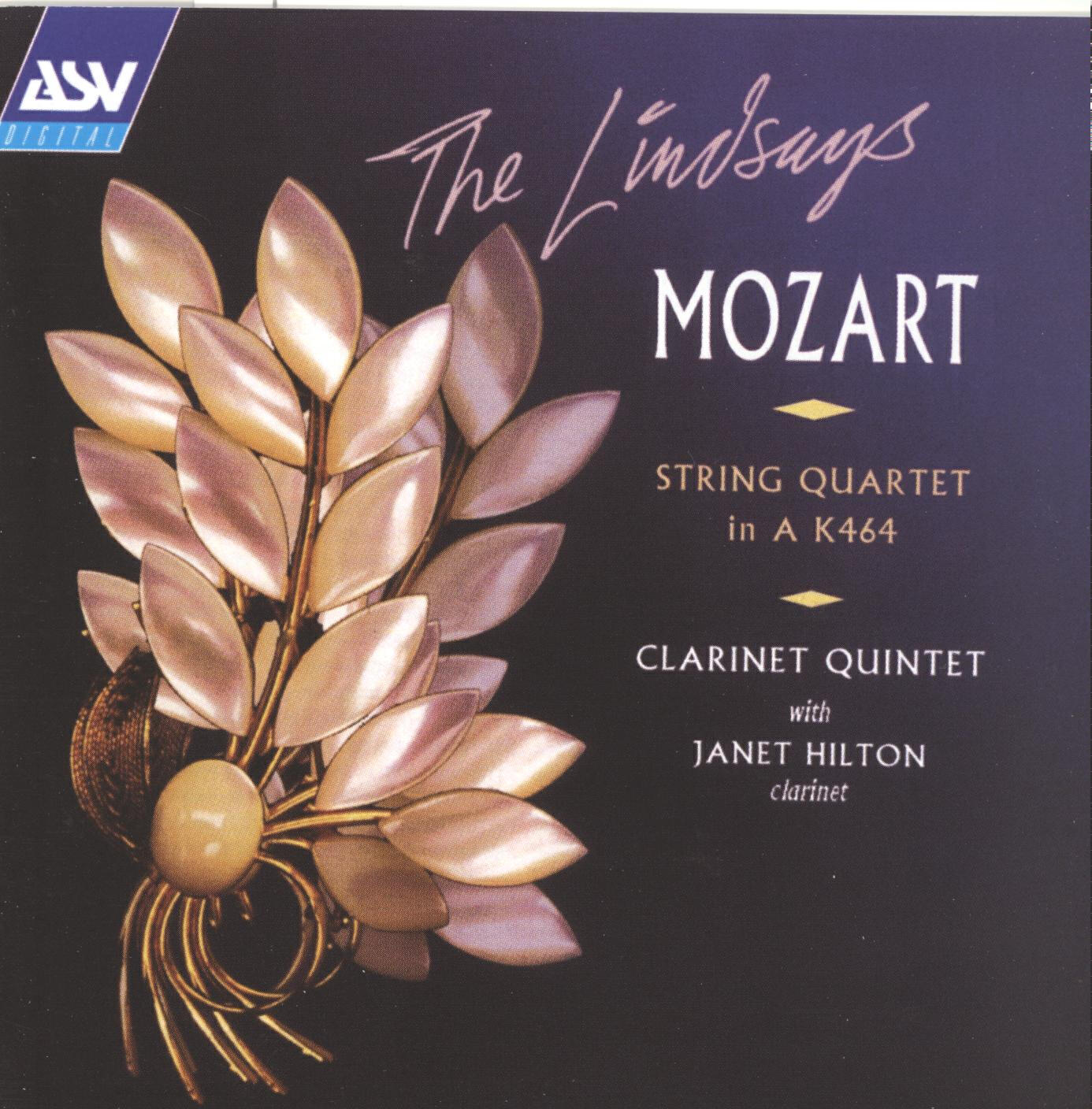 The Lindsays - Mozart: String Quartet No.18 in A, K464 - 3. Andante