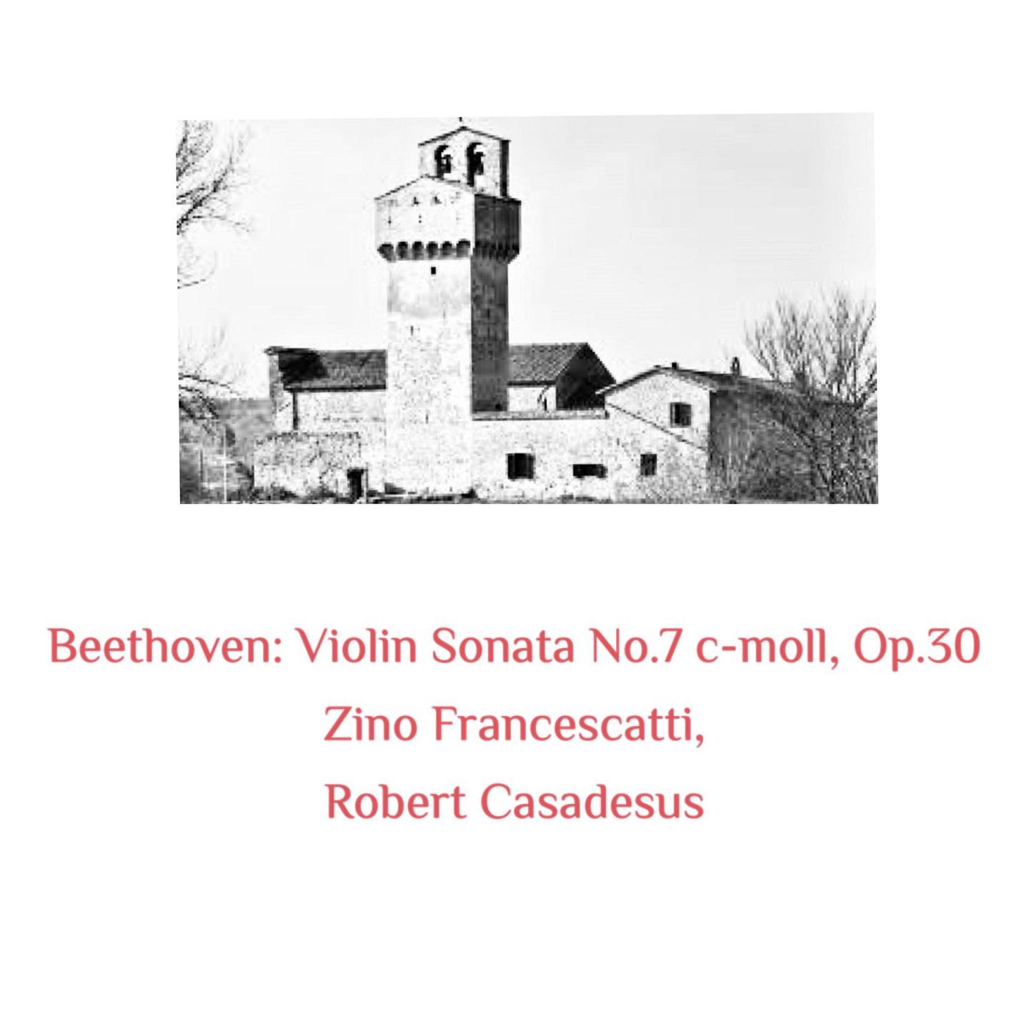 Постер альбома Beethoven: Violin Sonata No.7 C-Moll, Op.30