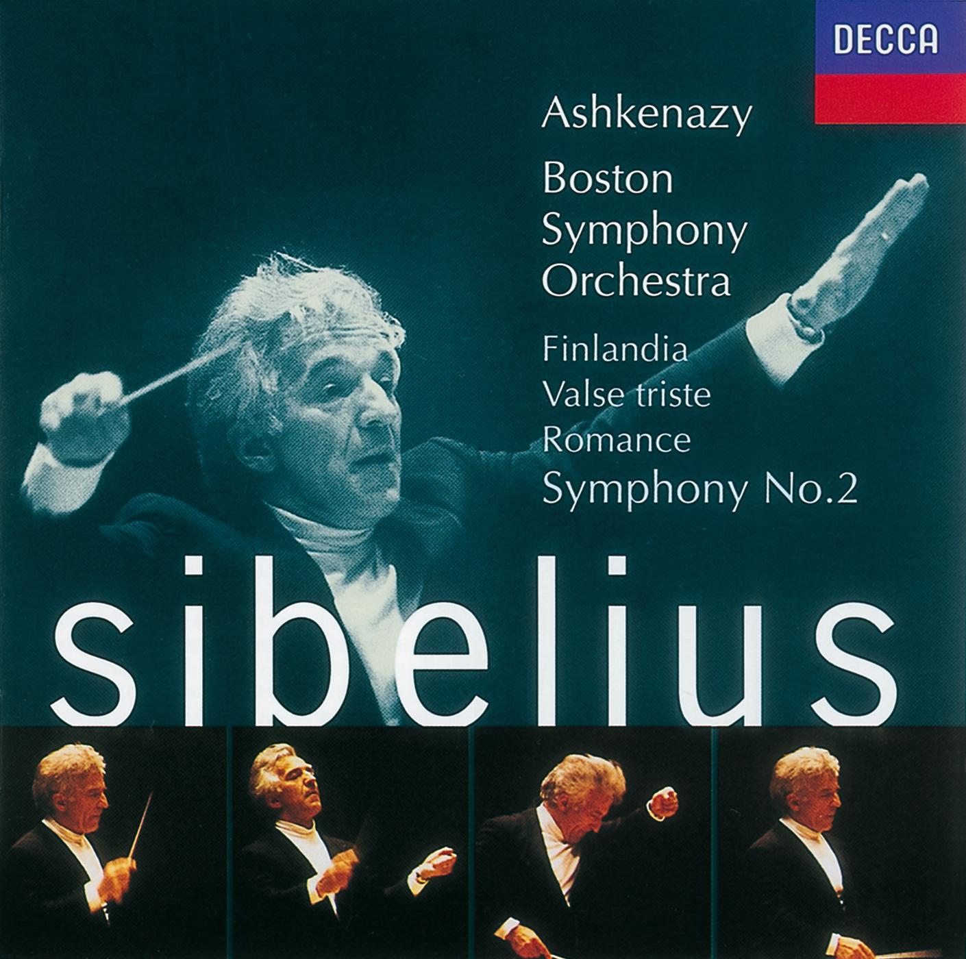 Постер альбома Sibelius: Symphony No.2; Finlandia; Valse triste; Romance