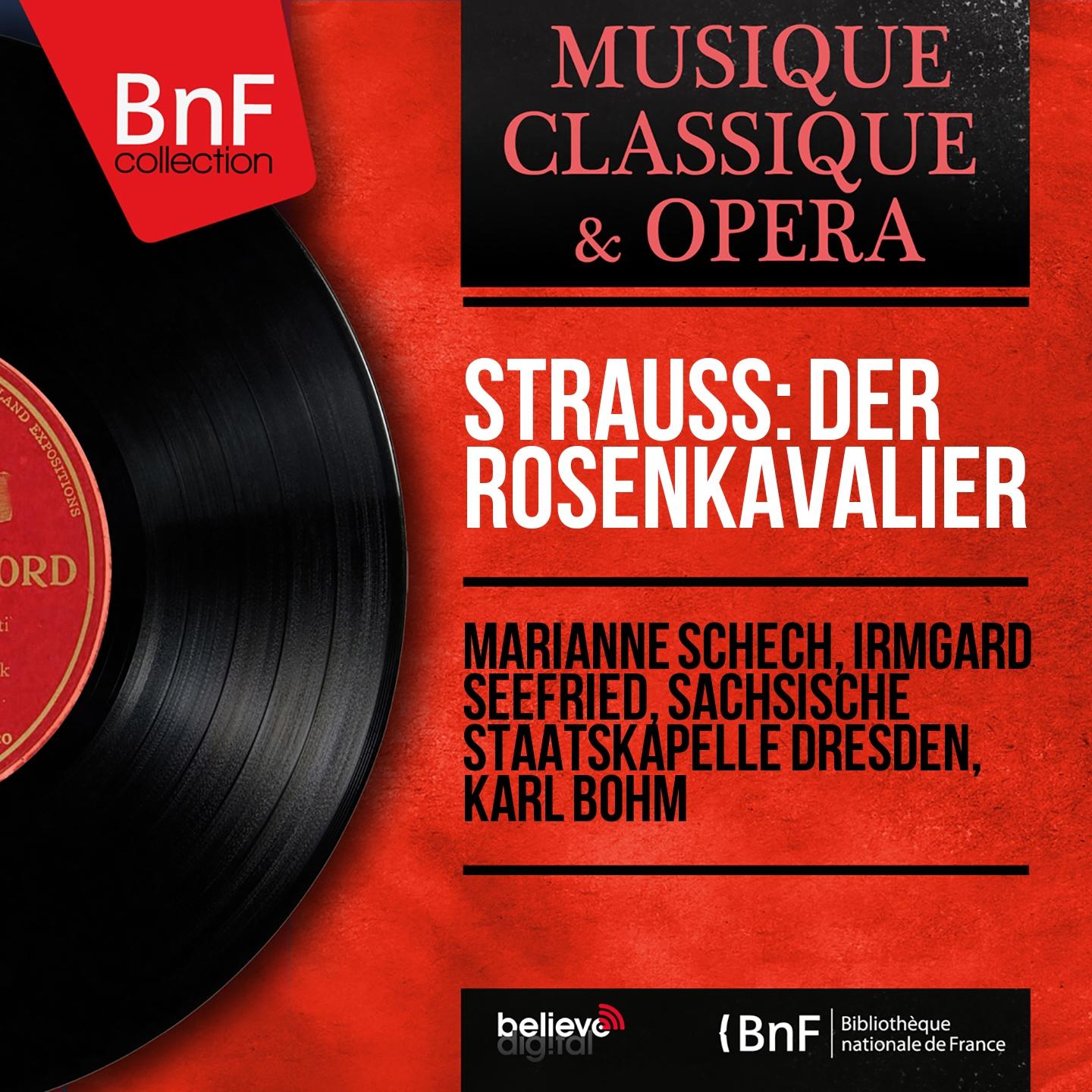 Постер альбома Strauss: Der Rosenkavalier (Stereo Version)