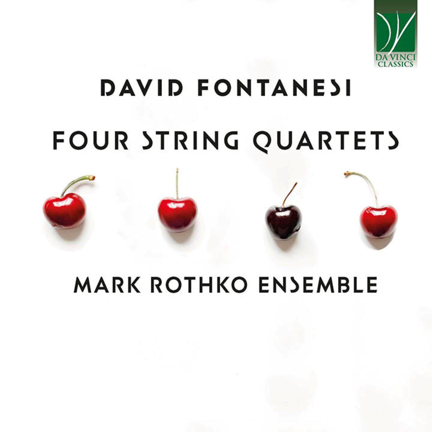Постер альбома David Fontanesi: Four String Quartets