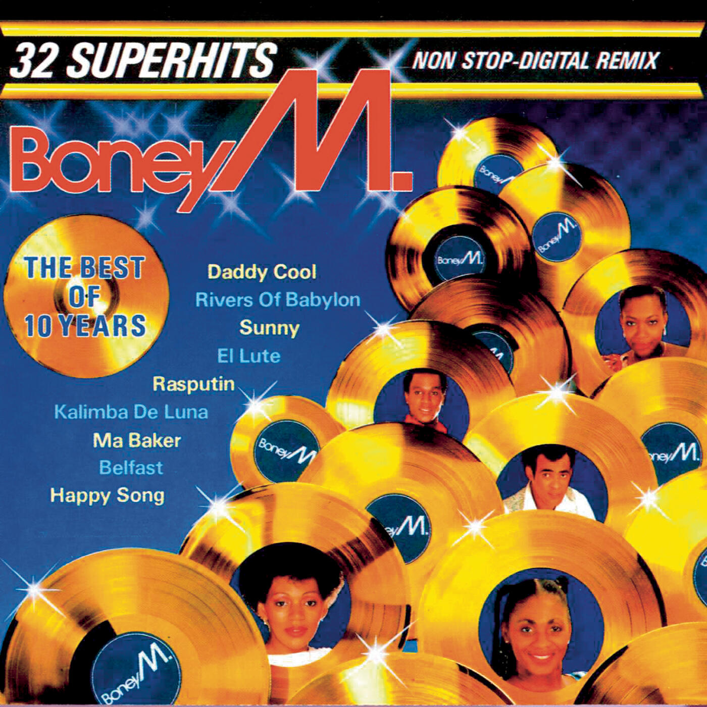 Альбом The Best Of 10 Years исполнителя Boney M.