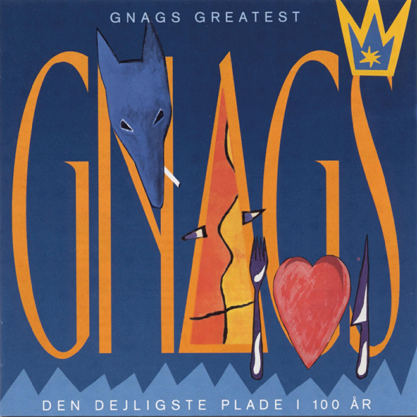 Gnags - Dansende Blå Linealer