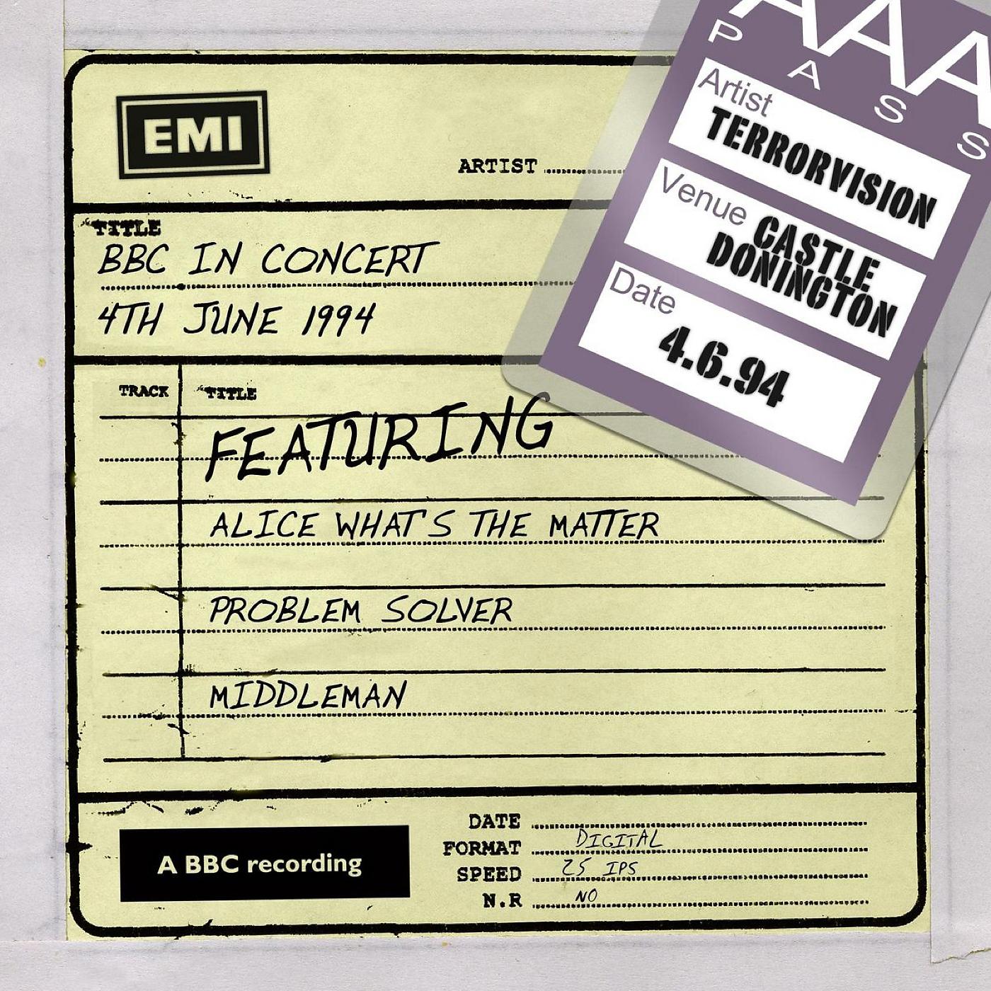 Постер альбома BBC In Concert [4th June 1994]