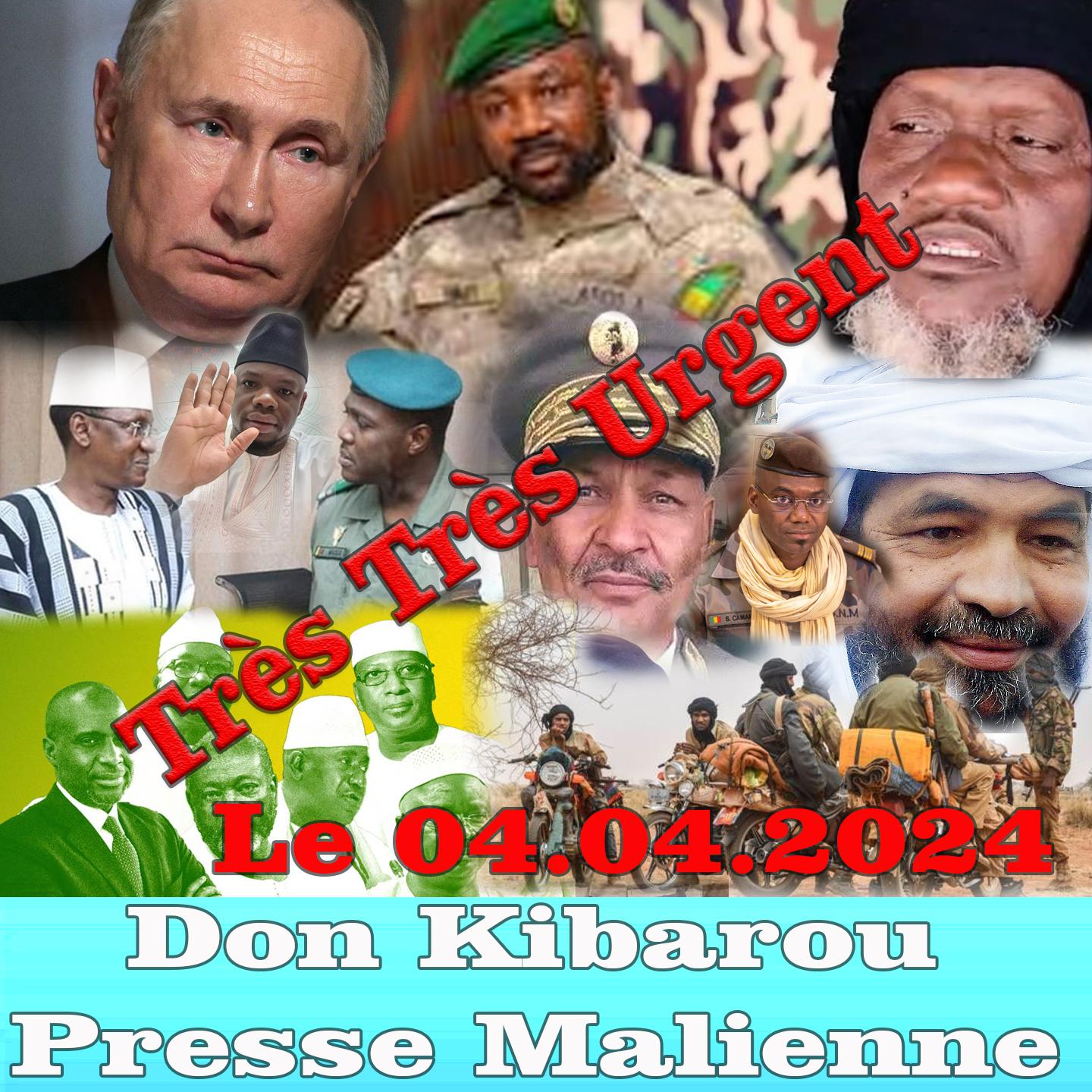 Постер альбома La Revue De Presse De La Radio Renouveau Fm Du 04 Avril 2024