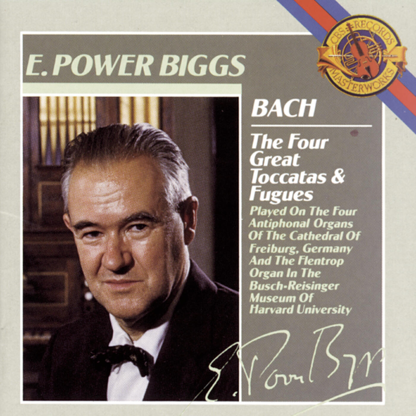 E. Power Biggs - Toccata, Adagio & Fugue in C Major, BWV 564: Fugue