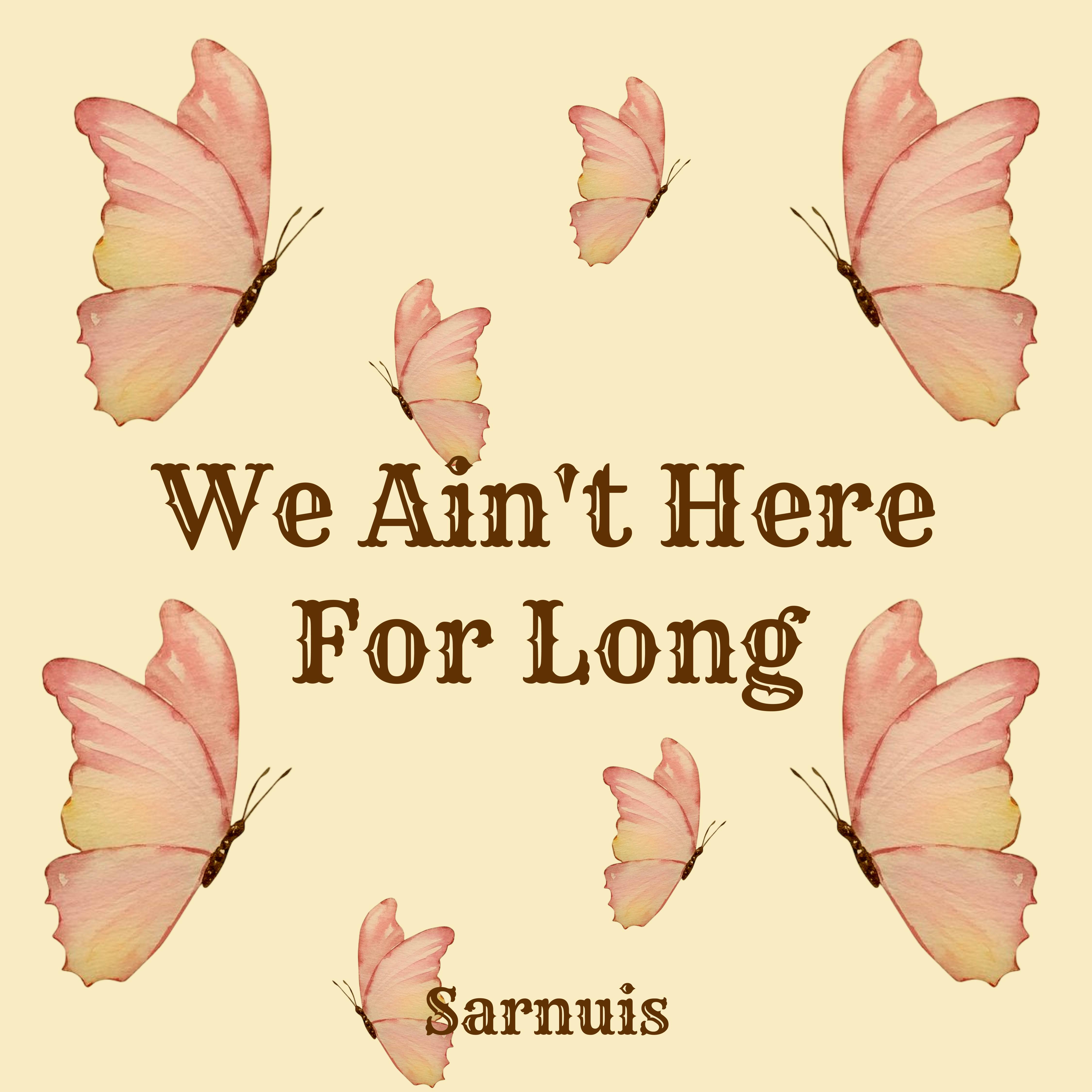 Постер альбома We Ain't Here for Long
