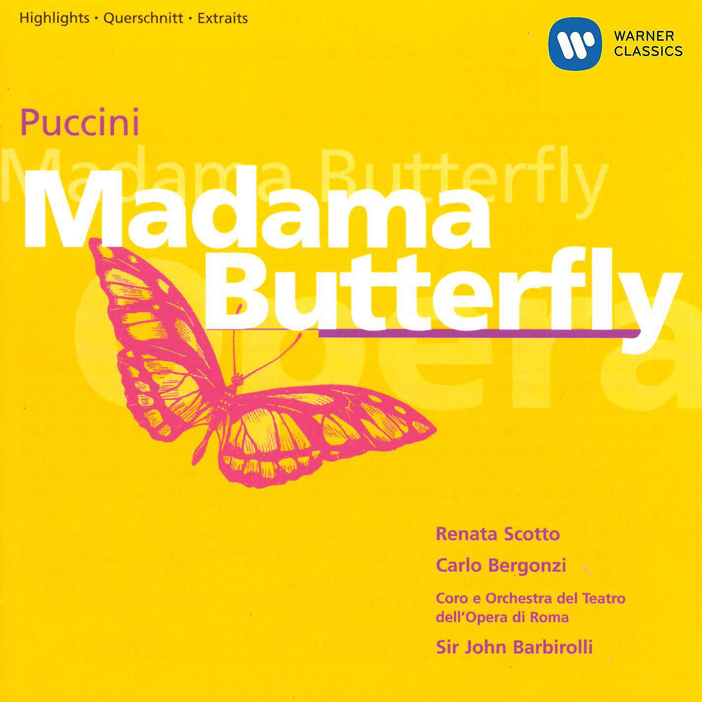 Постер альбома Puccini Madama Butterfly - Highlights