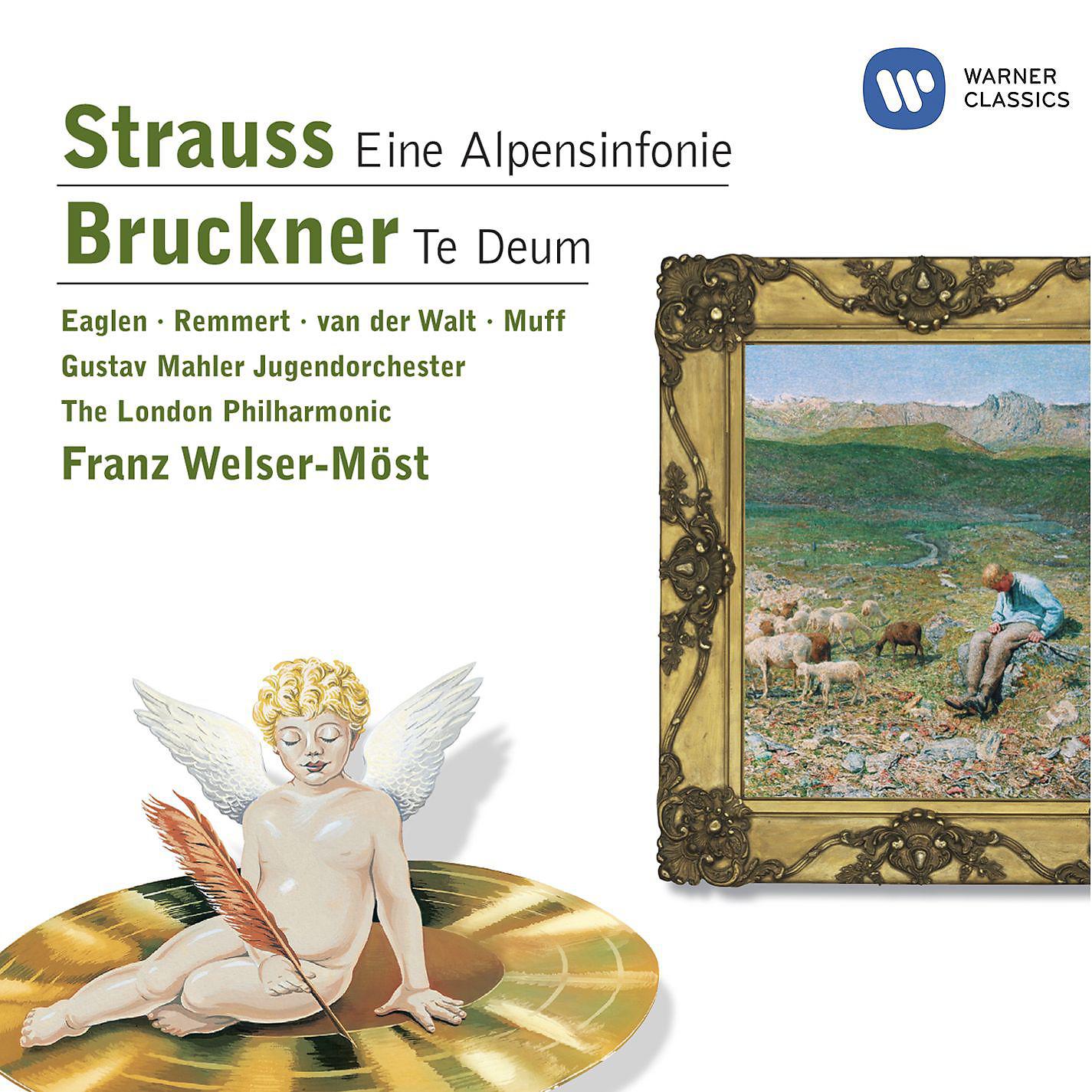 Постер альбома Strauss: Eine Alpensinfonie - Bruckner: Te Deum