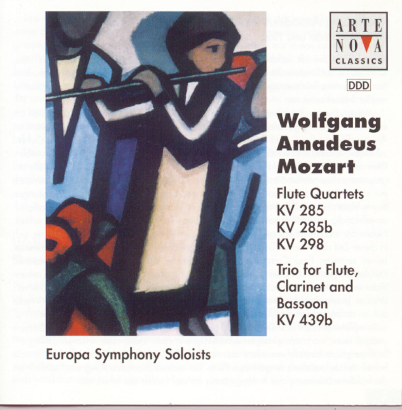 Europa Symphony Soloists - Trio for Flute, Clarinet and Bassoon in B flat major KV 439 b: Larghetto