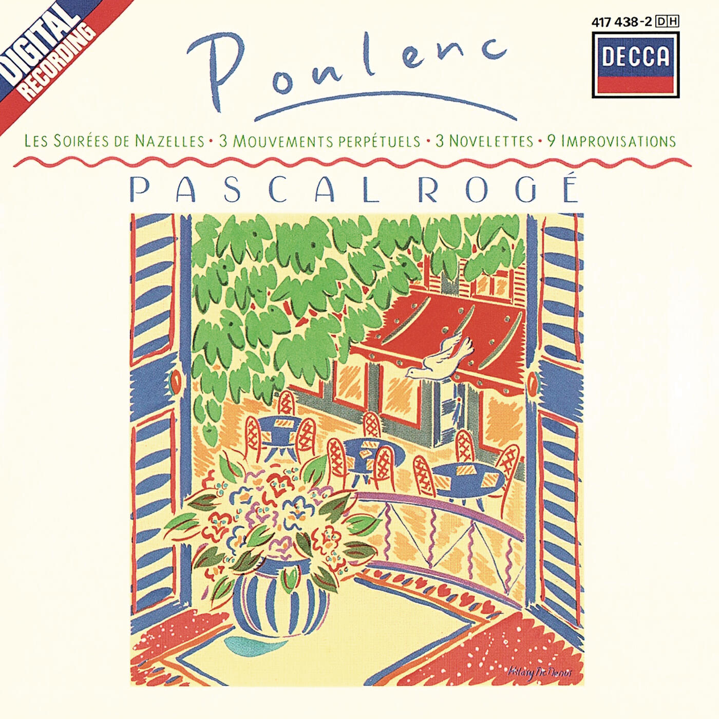 Pascal Rogé - Poulenc: Trois pièces, FP 48 - 1. Pastorale (Calme et mystérieux)