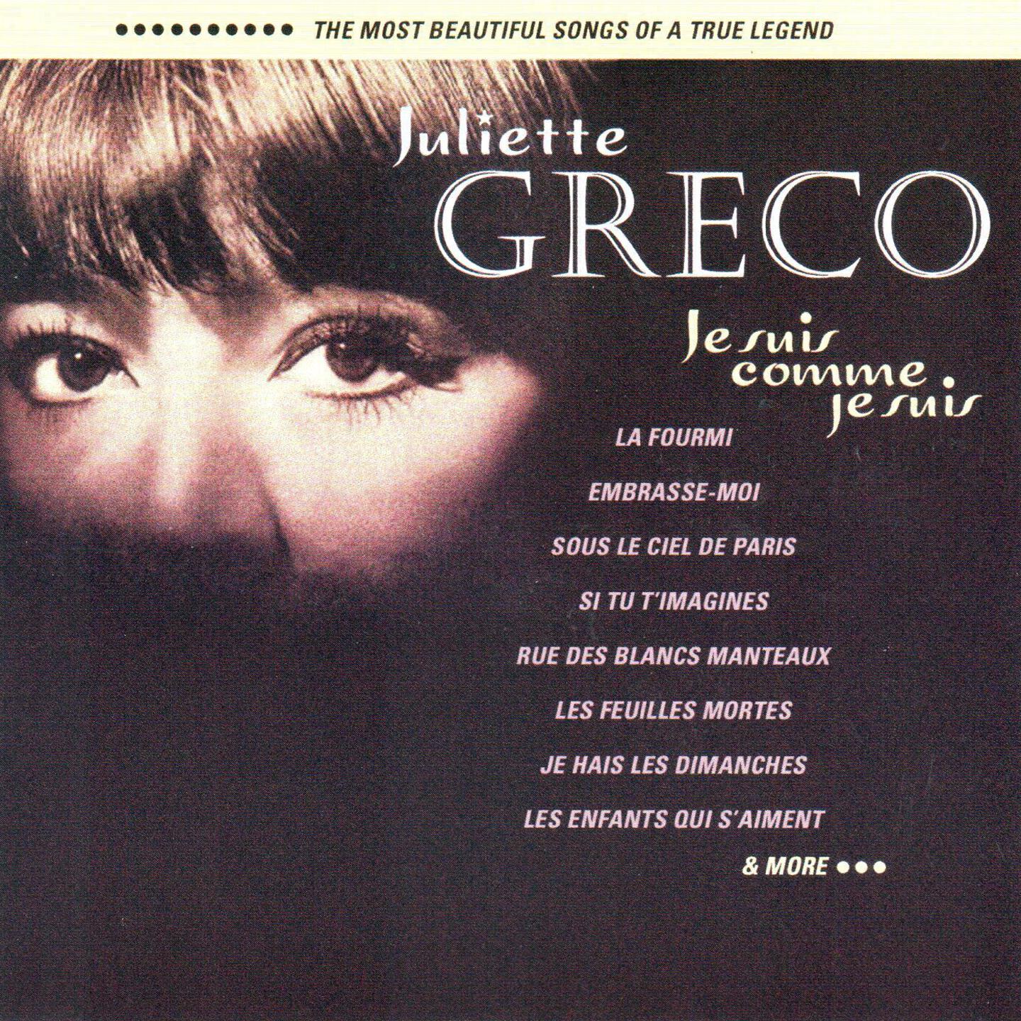 Juliette Greco - Rue des Blancs-Manteaux