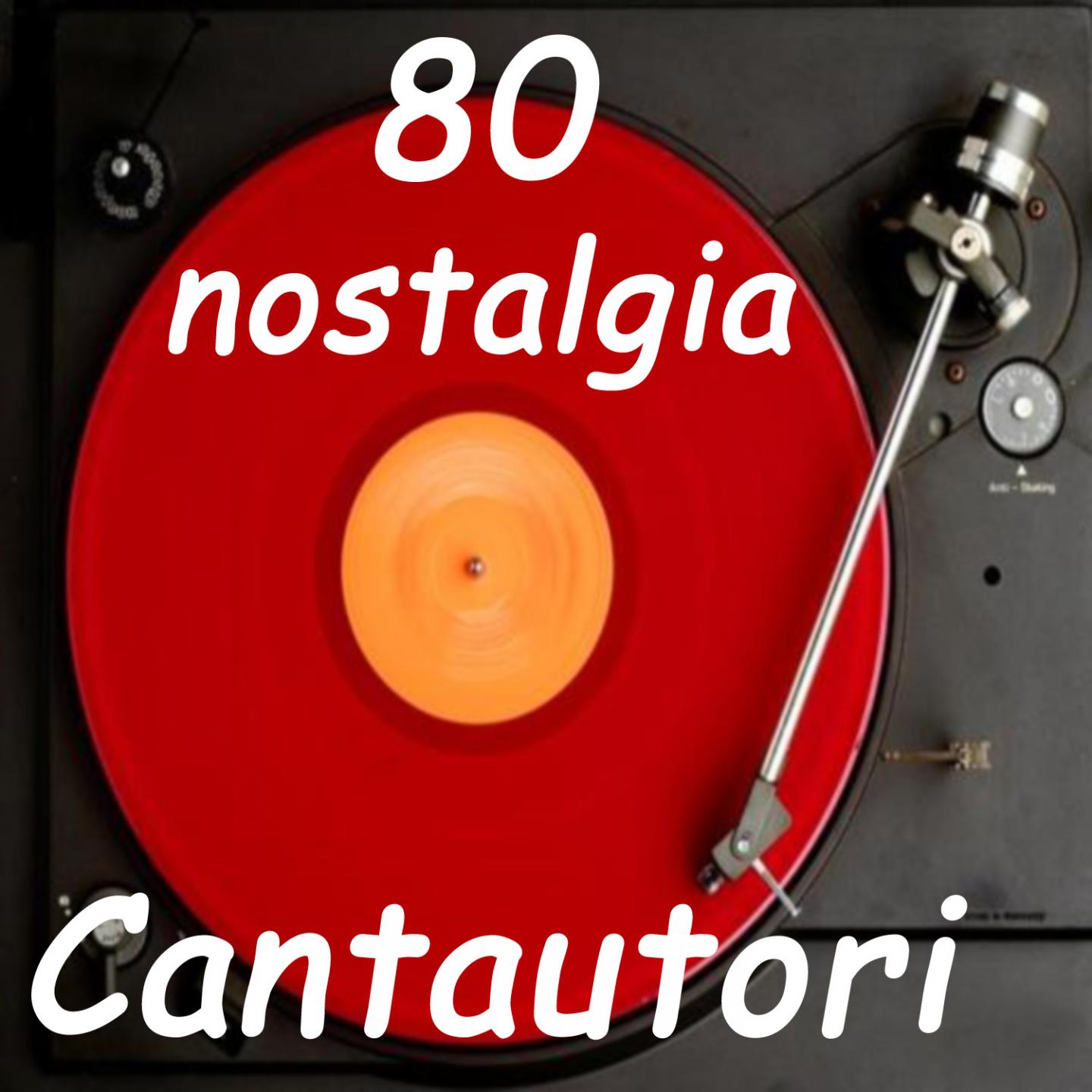 Постер альбома 80 nostalgia cantautori