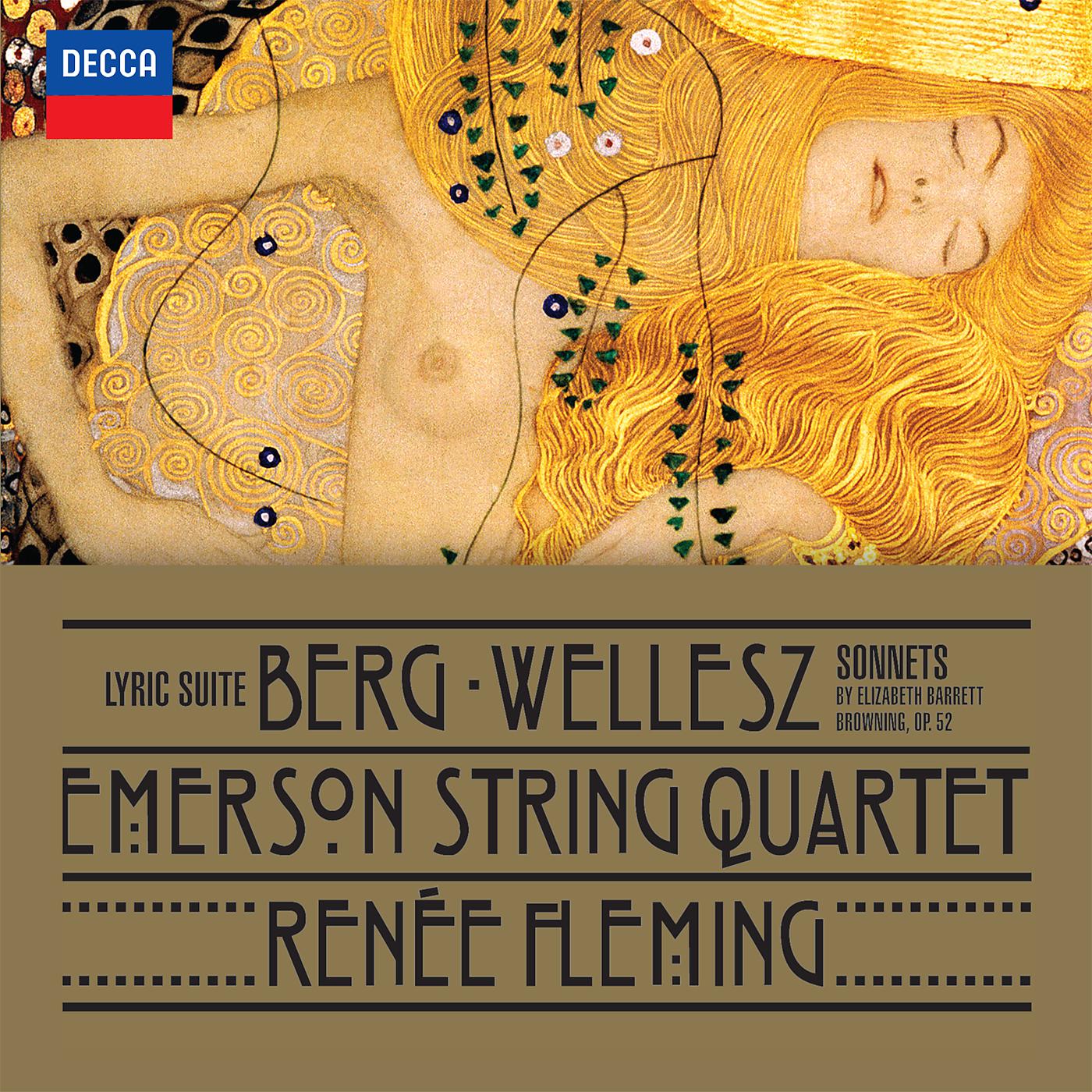 Постер альбома Berg: Lyric Suite; Wellesz: Sonnets By Elizabeth Barrett Browning, Op.52