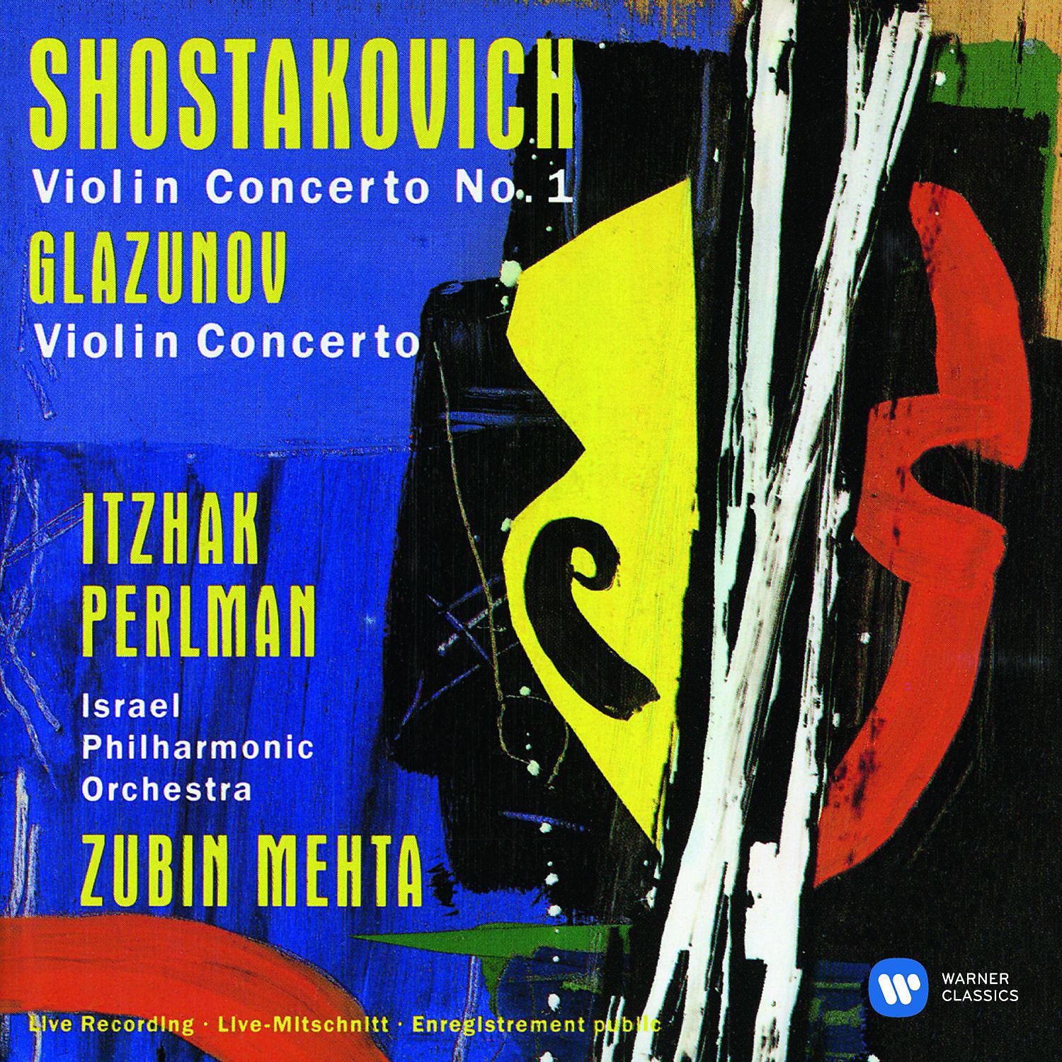 Постер альбома Shostakovich: Violin Concerto No. 1 - Glazunov: Violin Concerto
