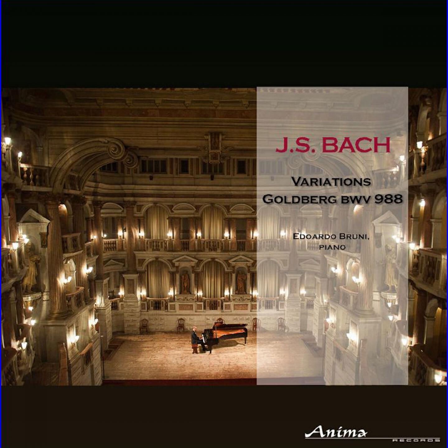 Edoardo Bruni - Variations Golberg in G Major, BWV 988: Aria da capo