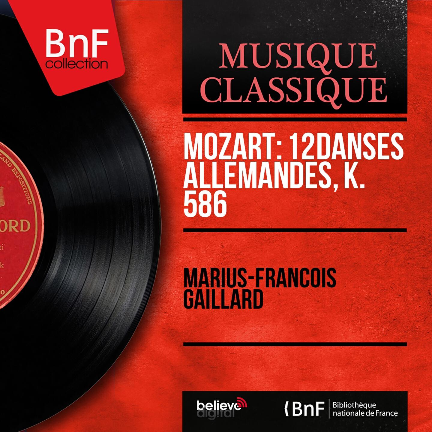 Marius-François Gaillard - 12 German Dances, K. 586: No. 7 in G Major