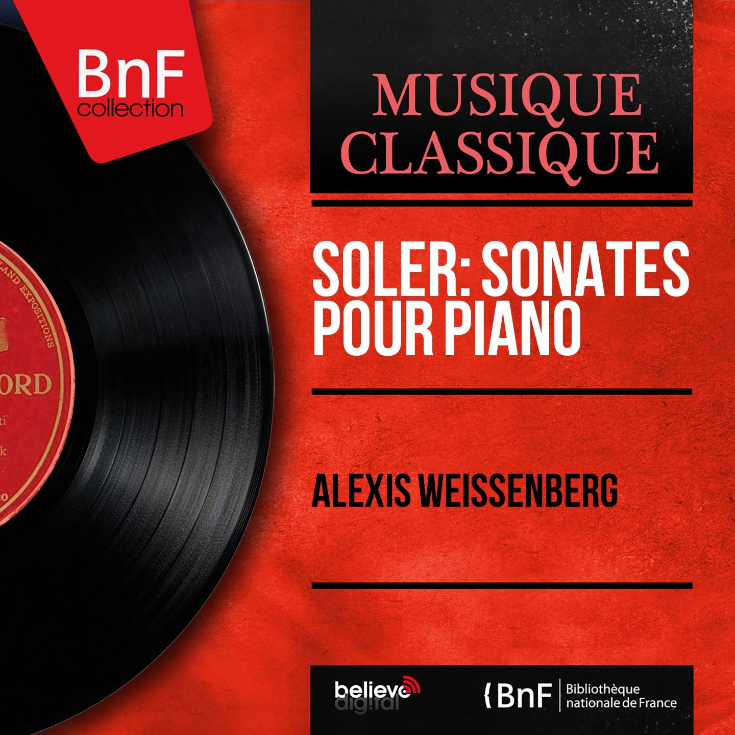 Постер альбома Soler: Sonates pour piano (Mono Version)