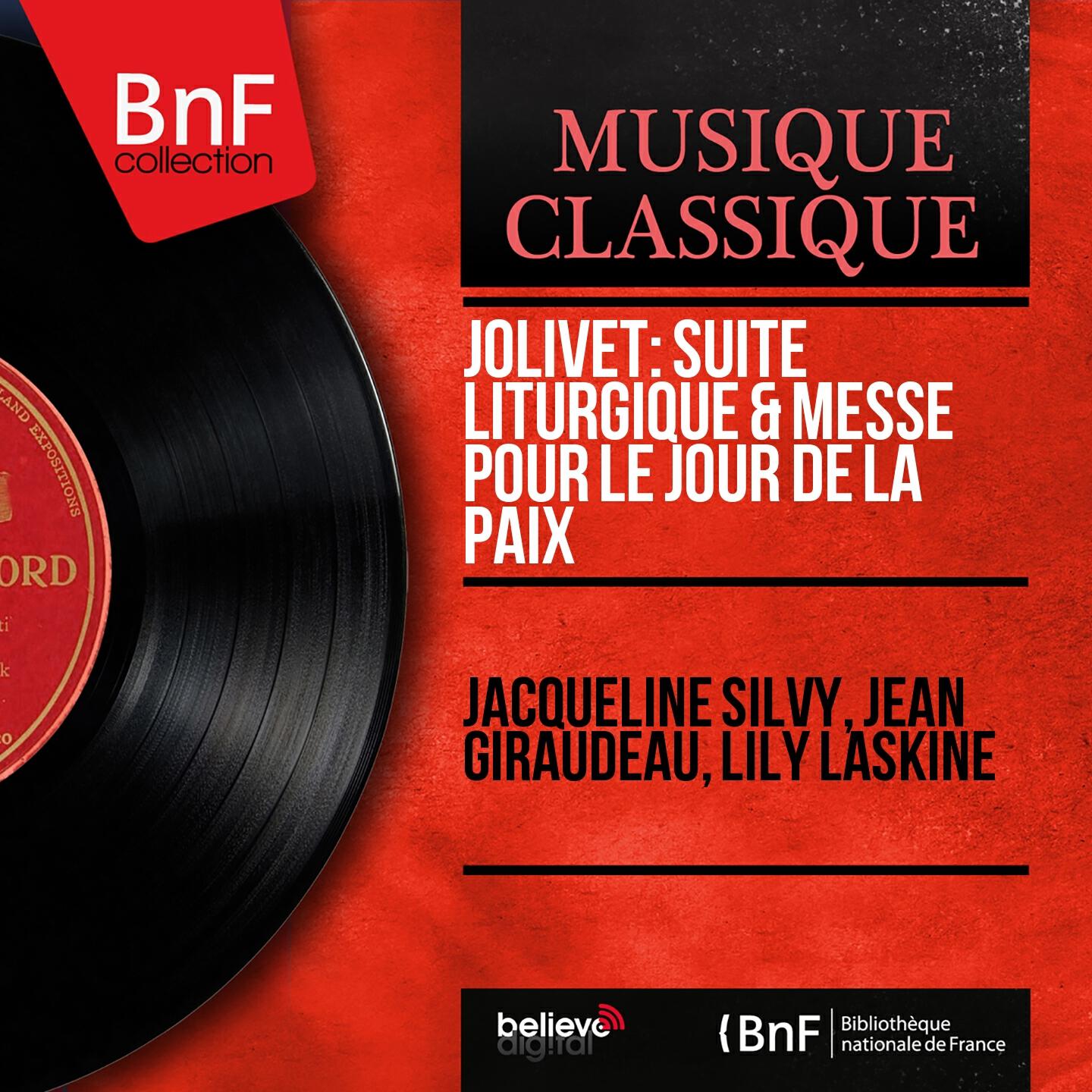 Jean Brizard - Suite liturgique, pour voix, hautbois, harpe et violoncelle: Musette