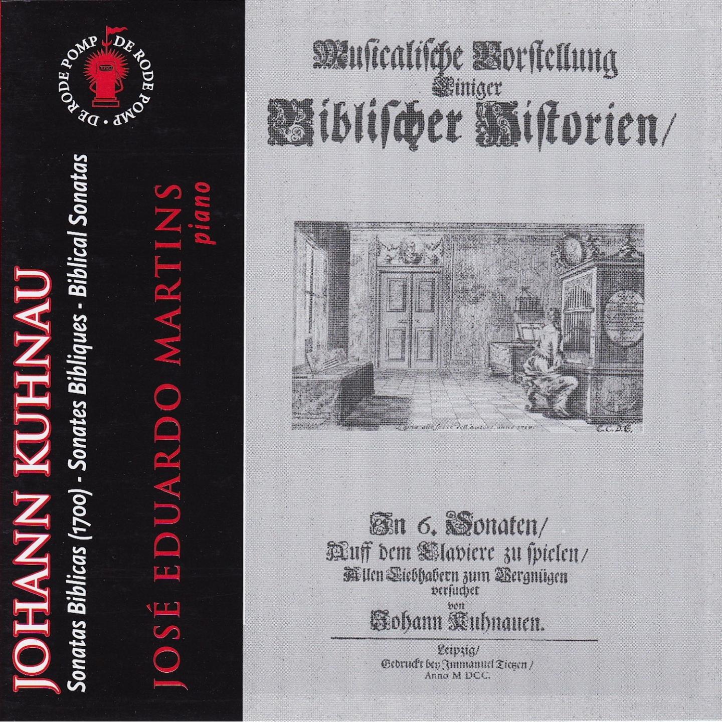 Постер альбома Kuhnau: Sonates bibliques
