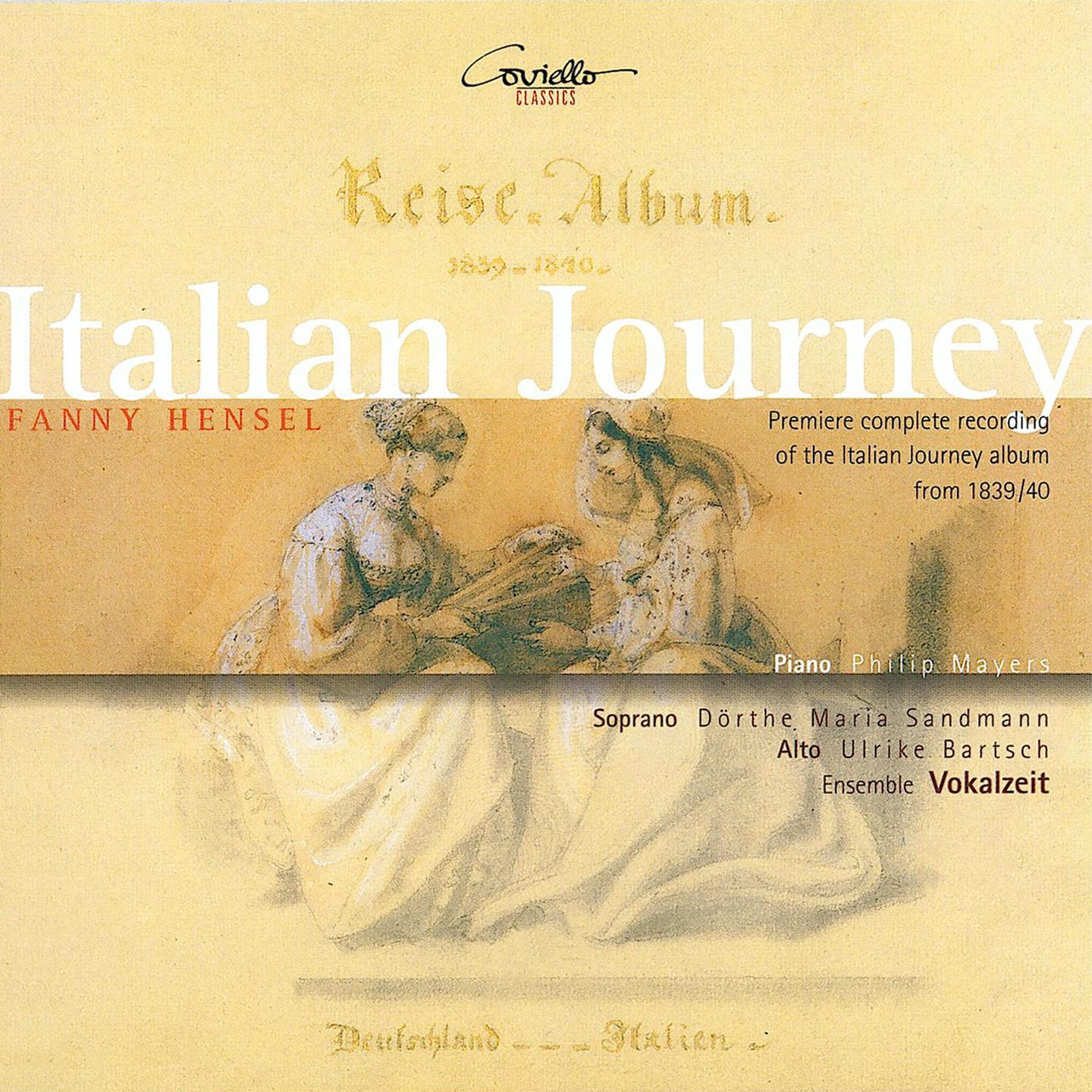 Постер альбома Mendelssohn-Hensel: Italian Journey