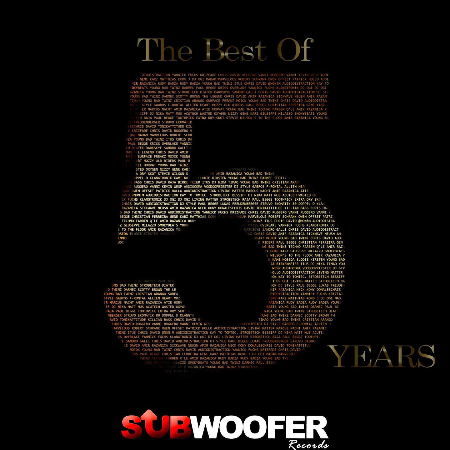 Постер альбома The Best of 5 Years Subwoofer Records