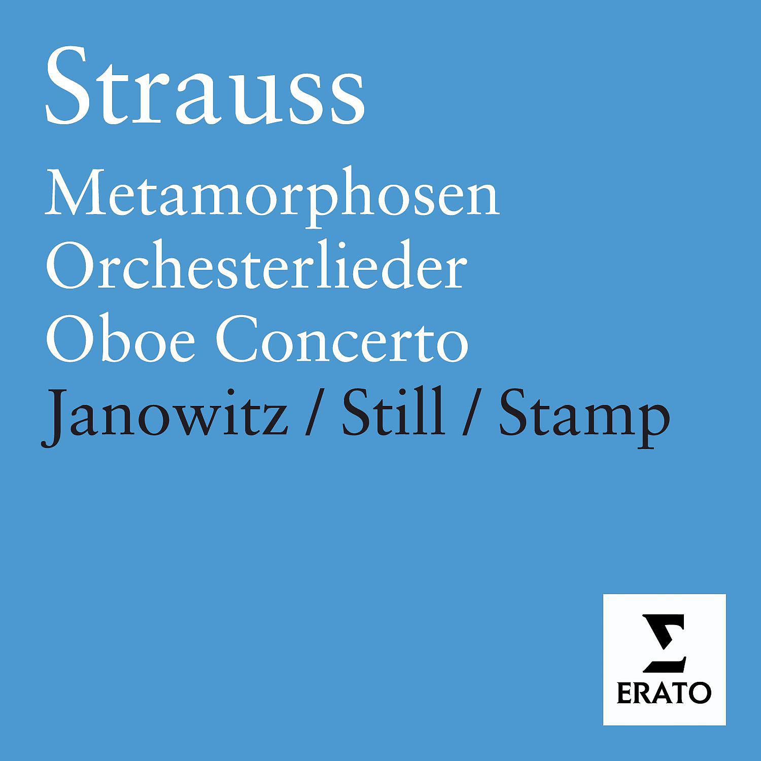 Постер альбома R. Strauss - Orchesterlieder/Metamorphisen/Oboe Concerto/Violin Sonata