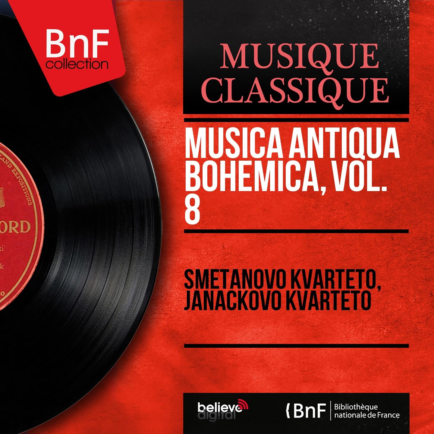 Постер альбома Musica antiqua bohemica, vol. 8 (Mono Version)