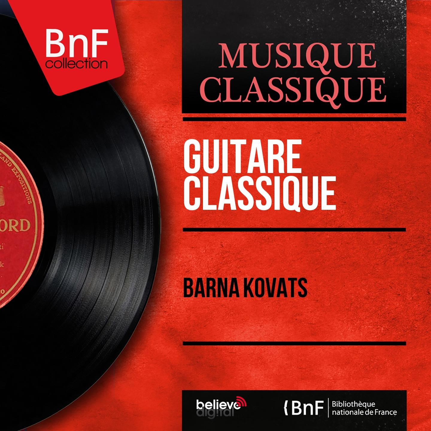 Постер альбома Guitare classique (Mono Version)