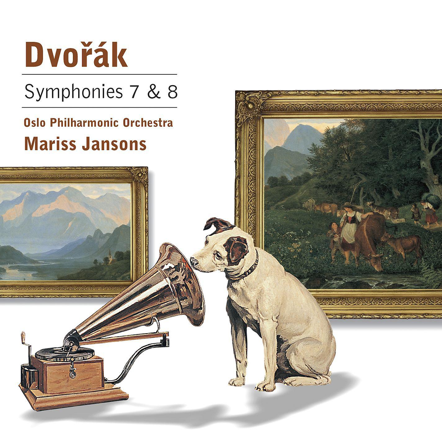Постер альбома Dvorák: Symphony Nos 7 & 8