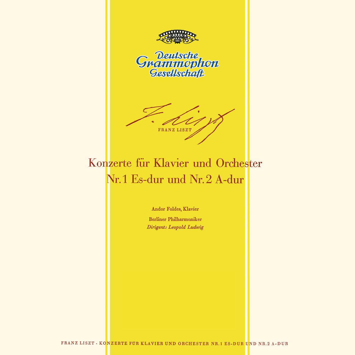 Постер альбома Liszt: Piano Concerto Nos. 1, S.124 & 2, S.125 / Rachmaninov: Piano Concerto No.2